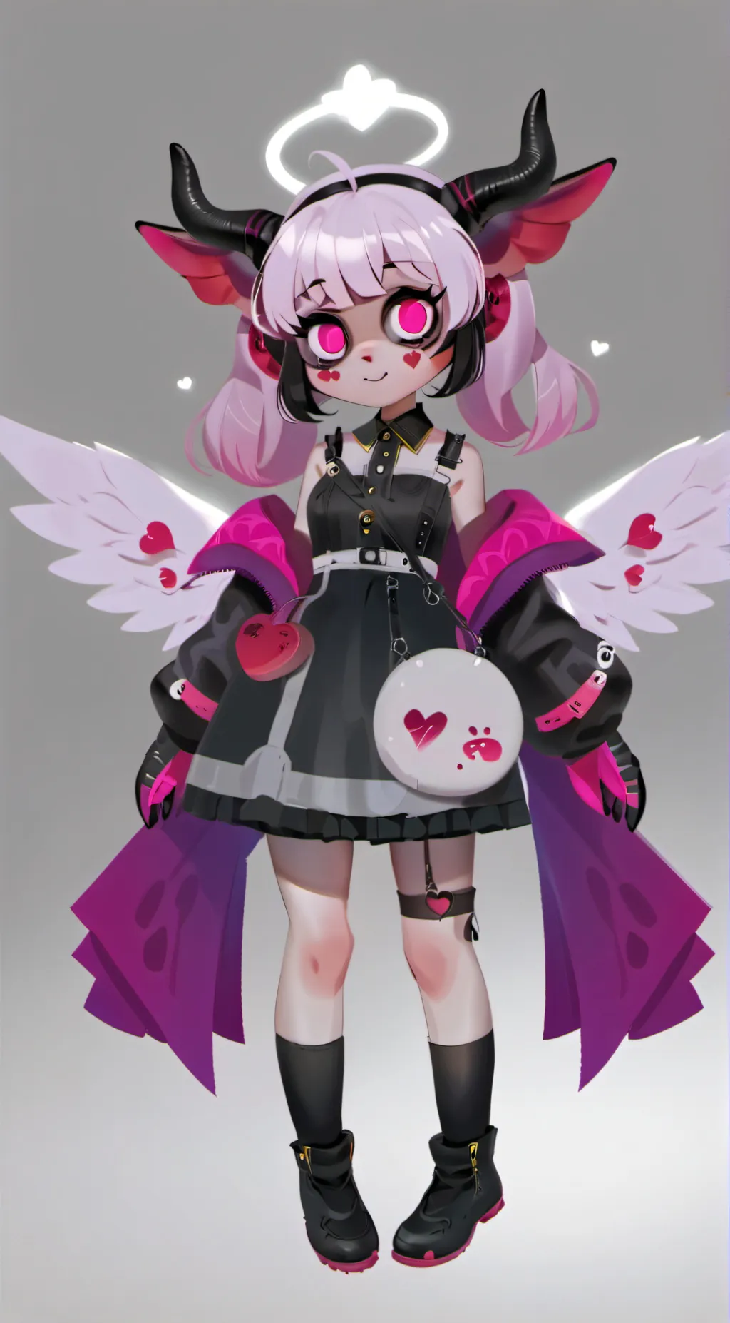 ai character: heartsick baby background