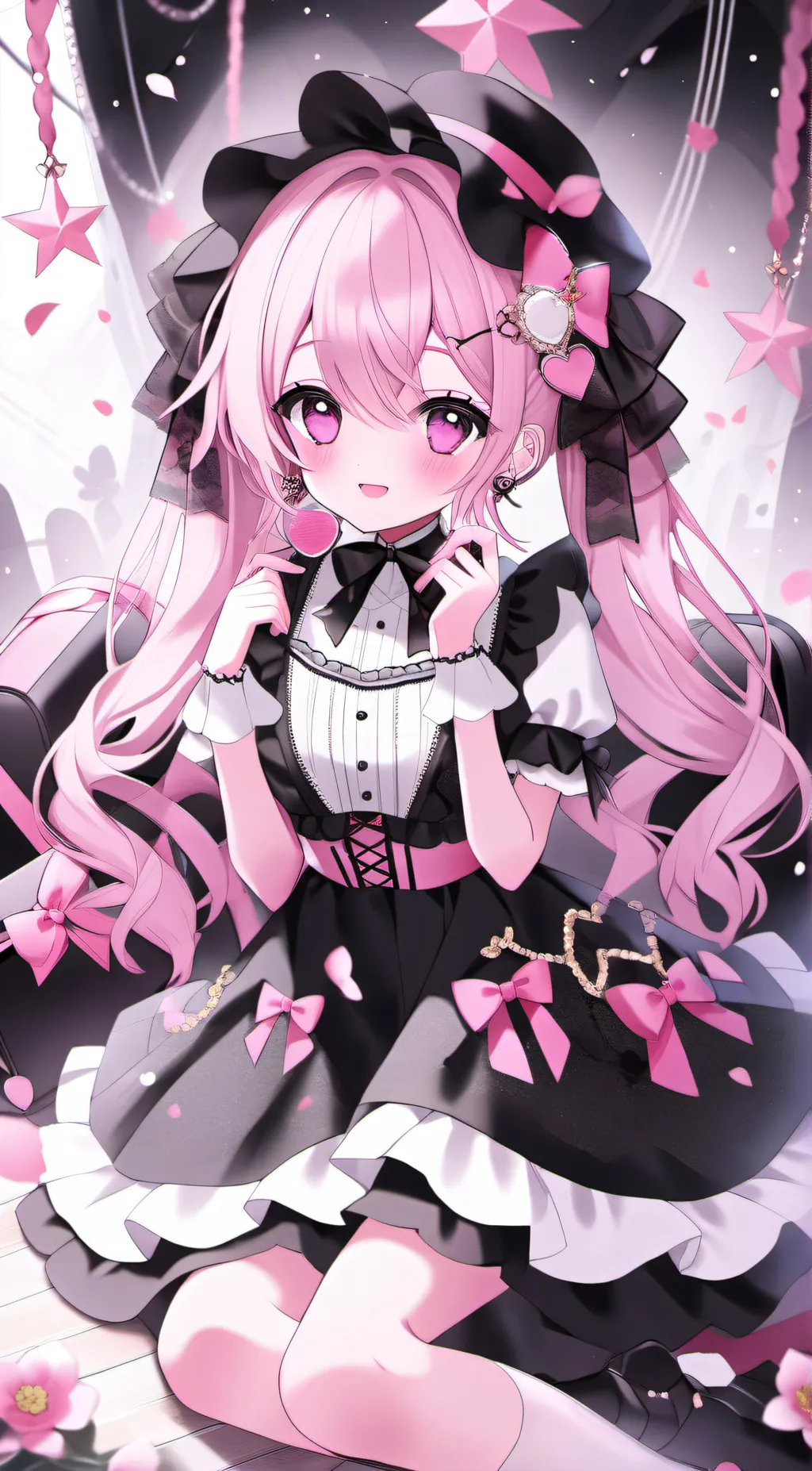 ai character: Kenley  background