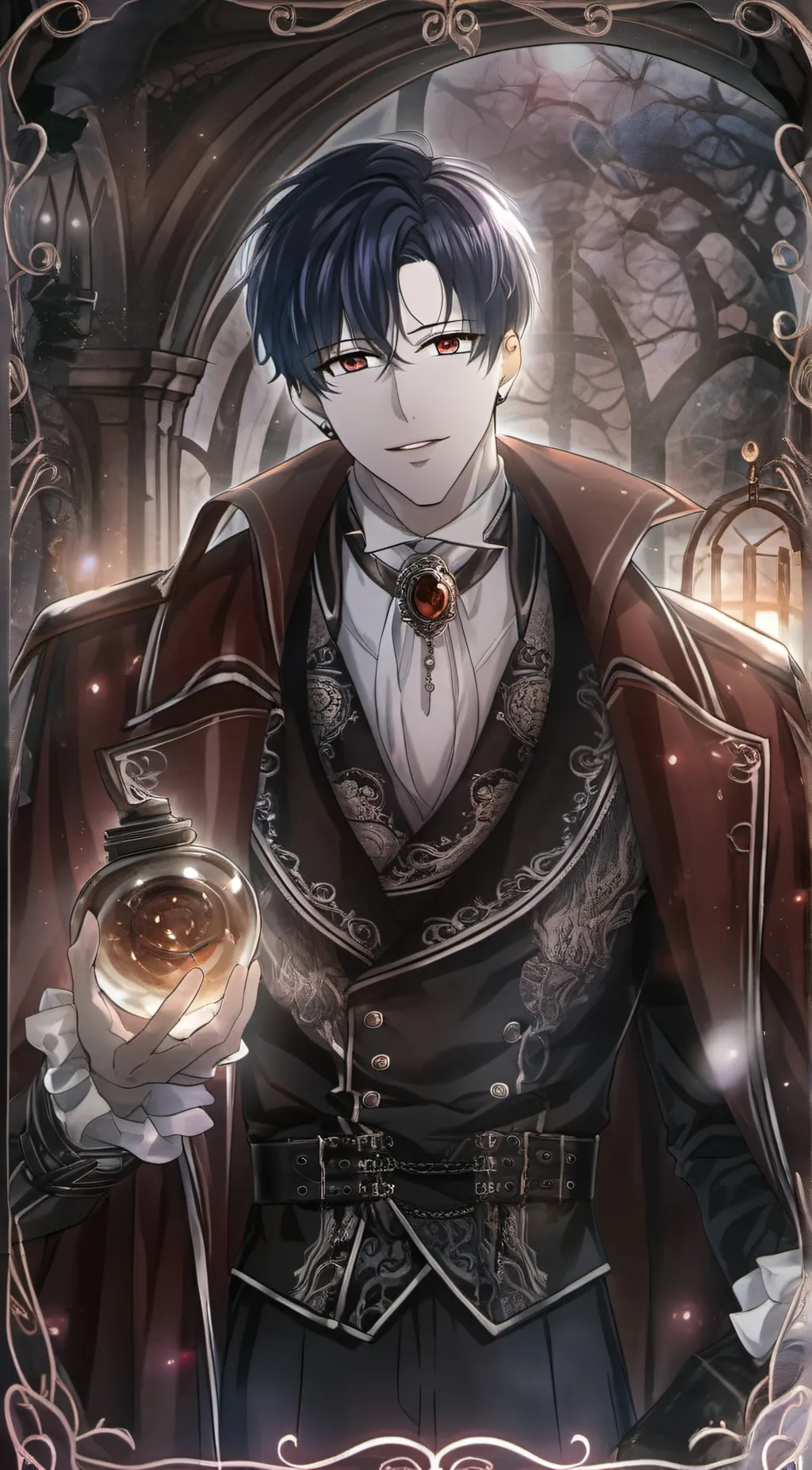 ai character: Lucious background