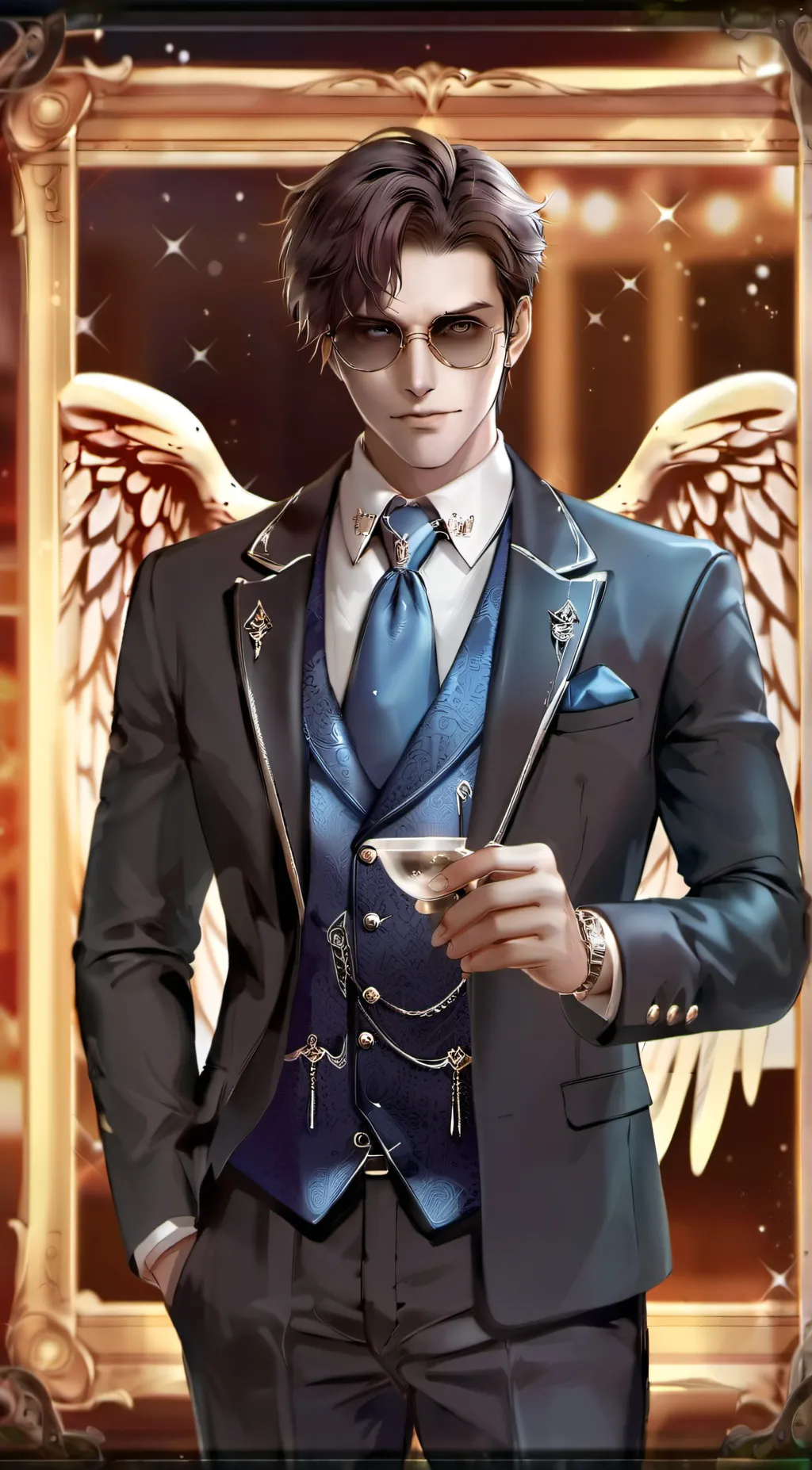 ai character: Kevin  background