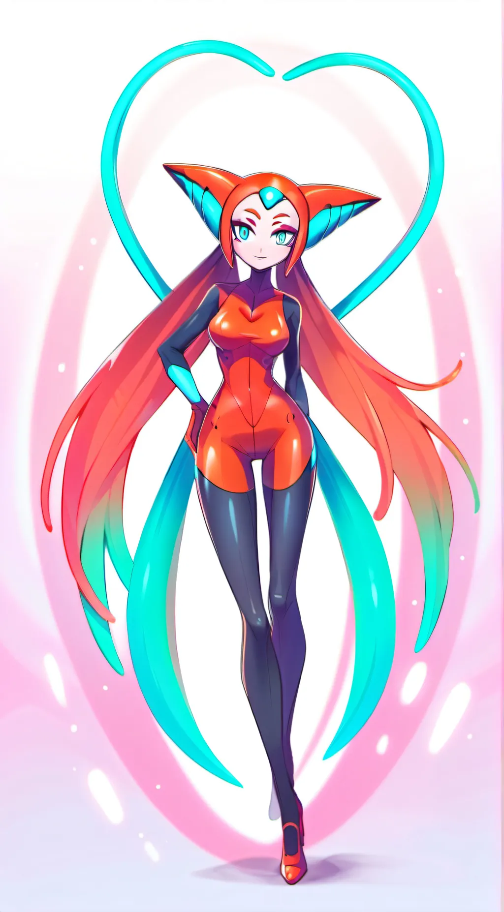 ai character: deoxys  background