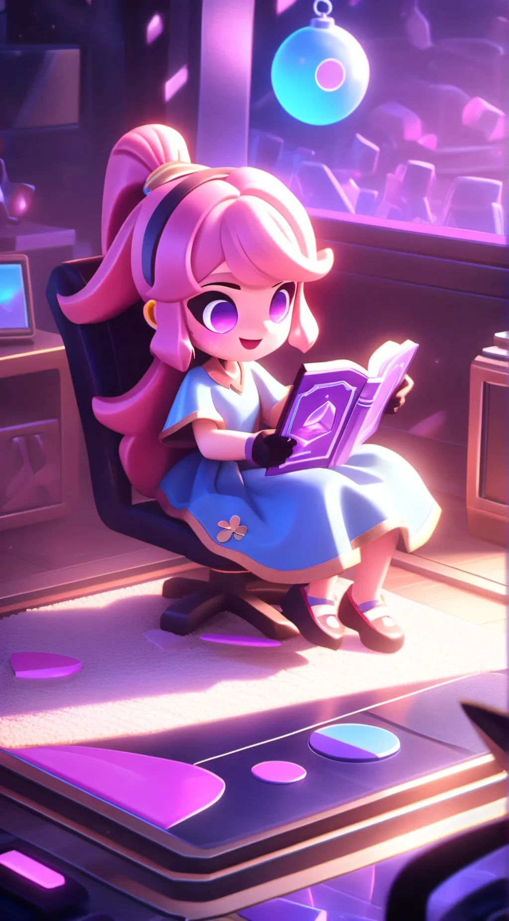 ai character: Amy background