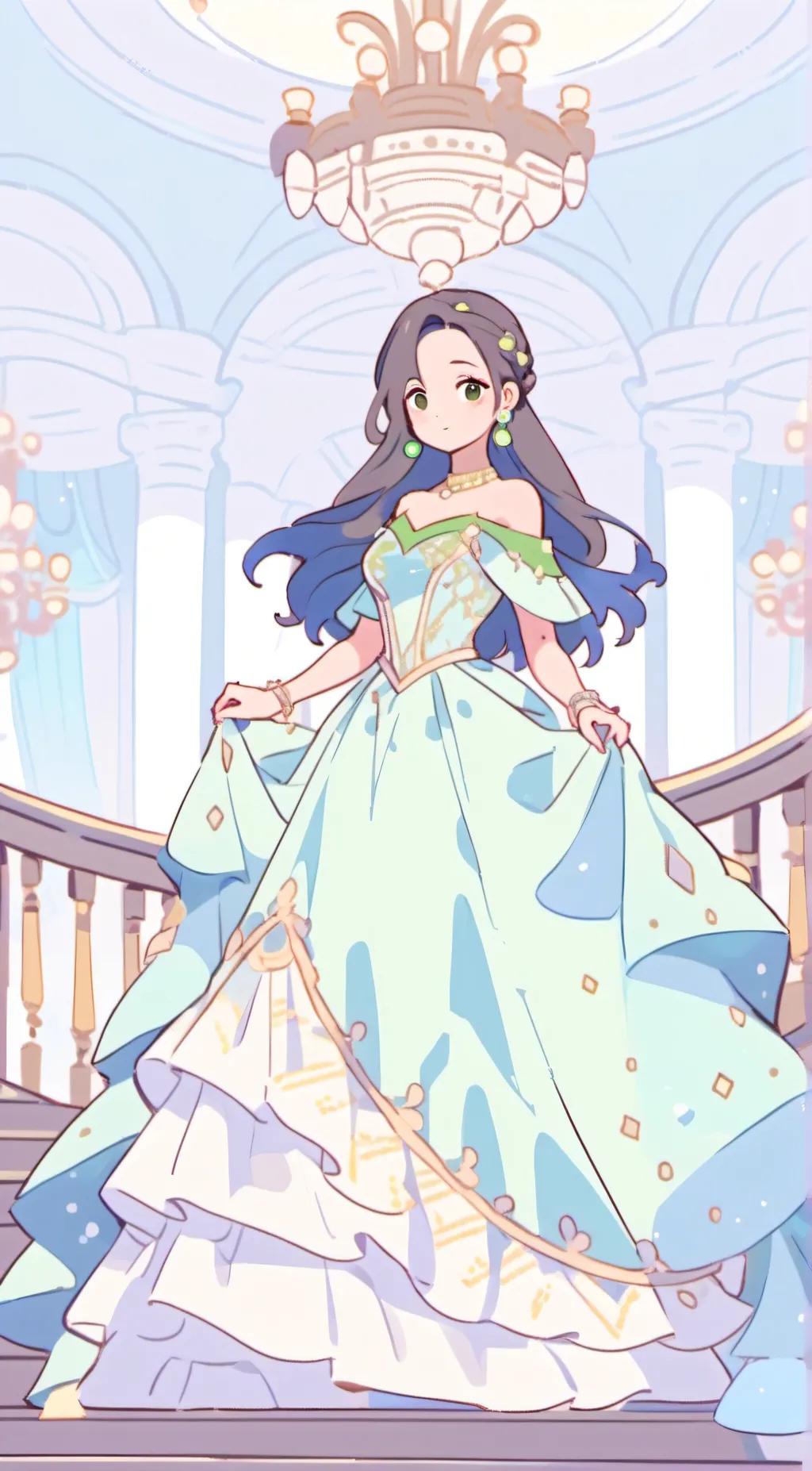 ai character: Jasmine background