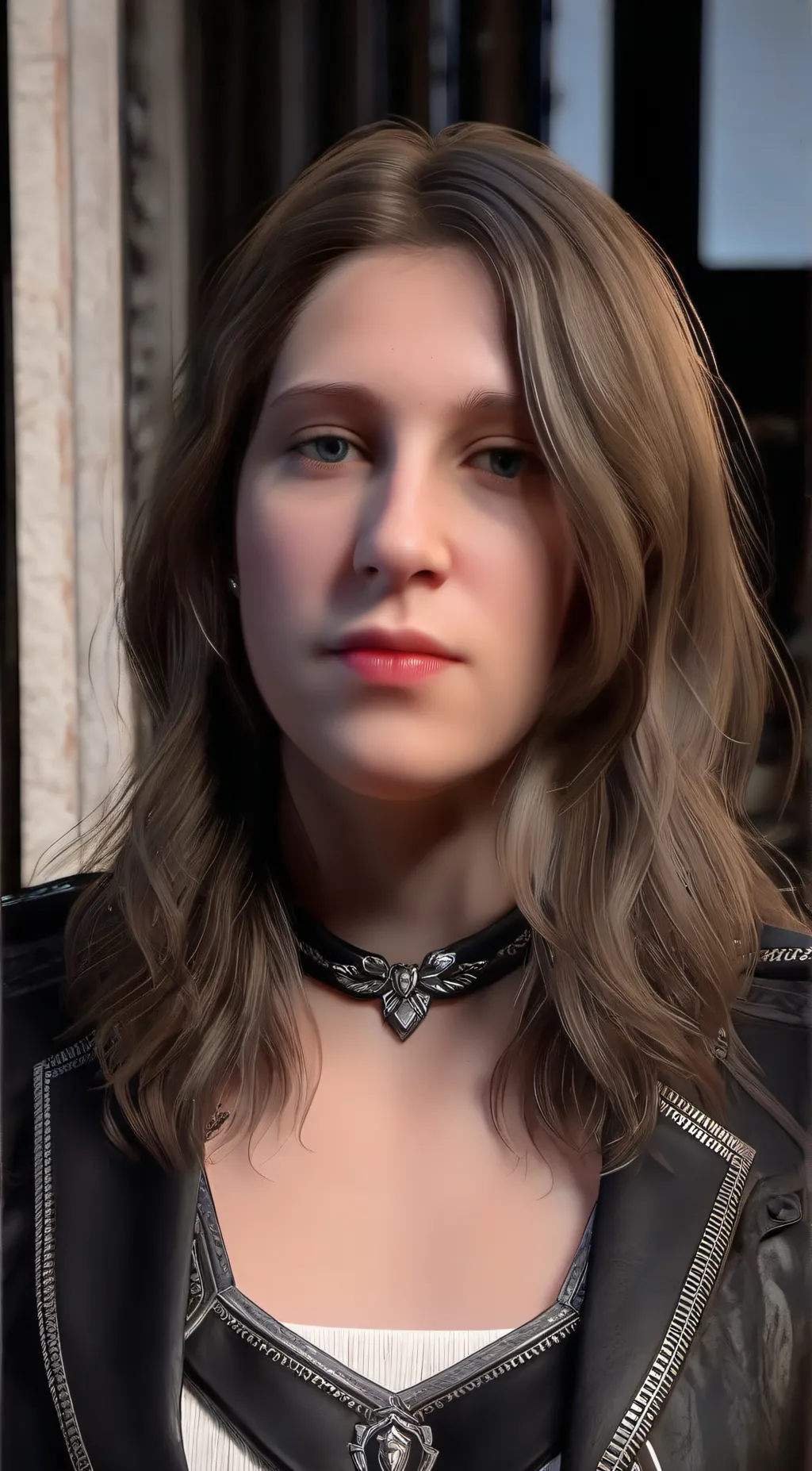 ai character: Violet up today background