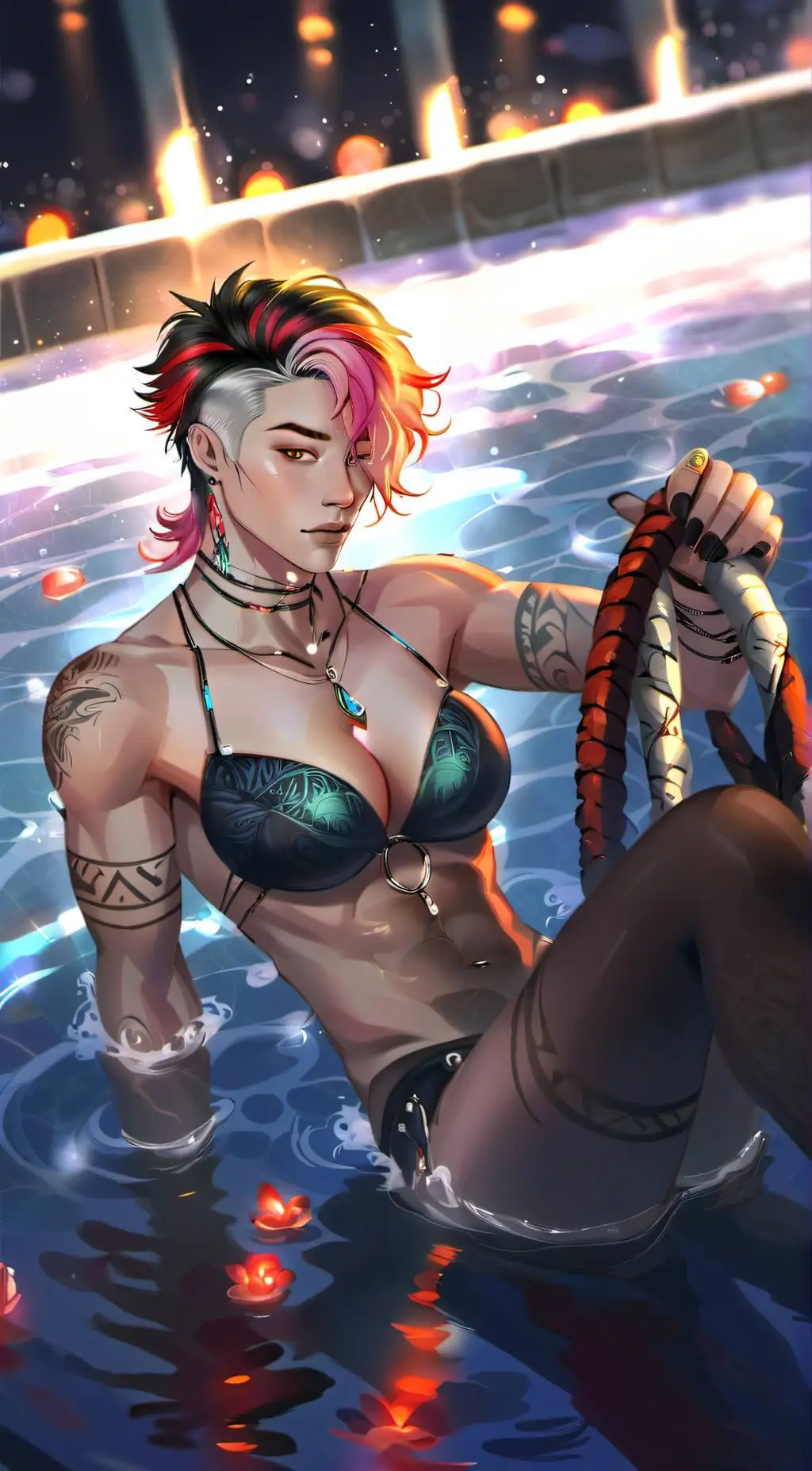 ai character: Jasmine background