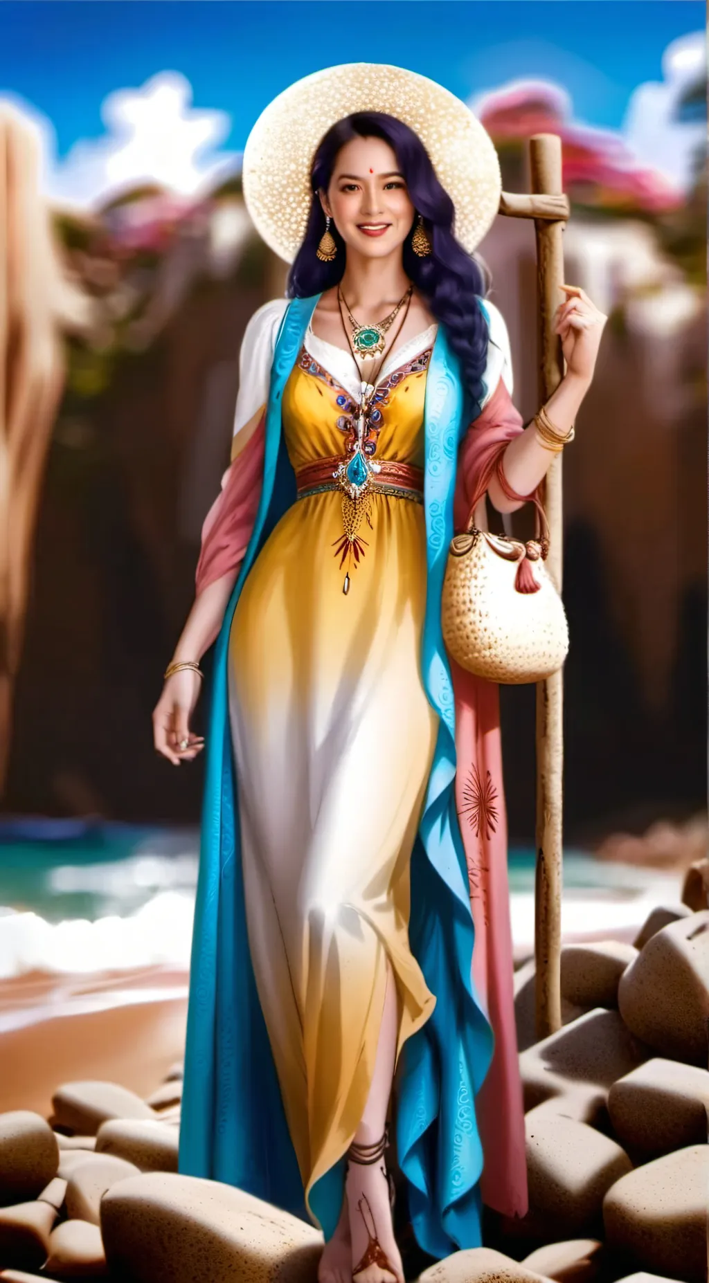 ai character: Mia background