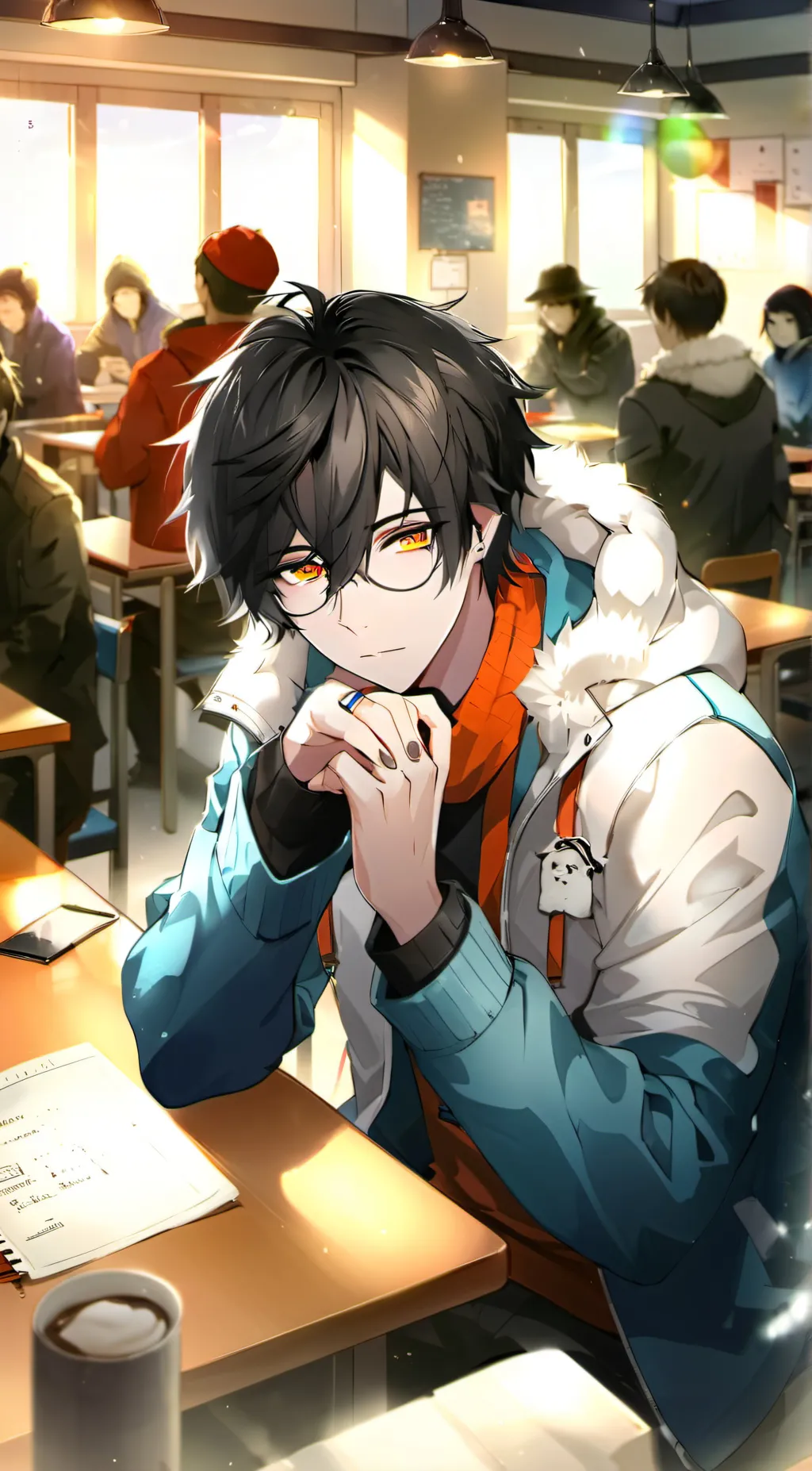 ai character: Alex background