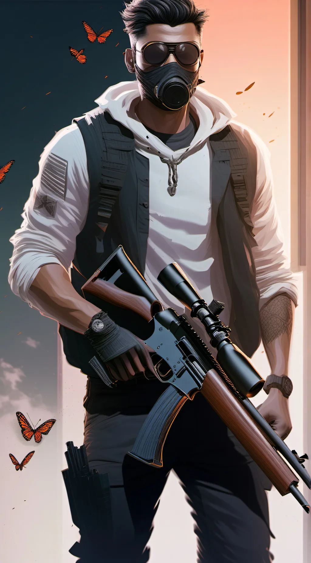 ai character: assassin james background