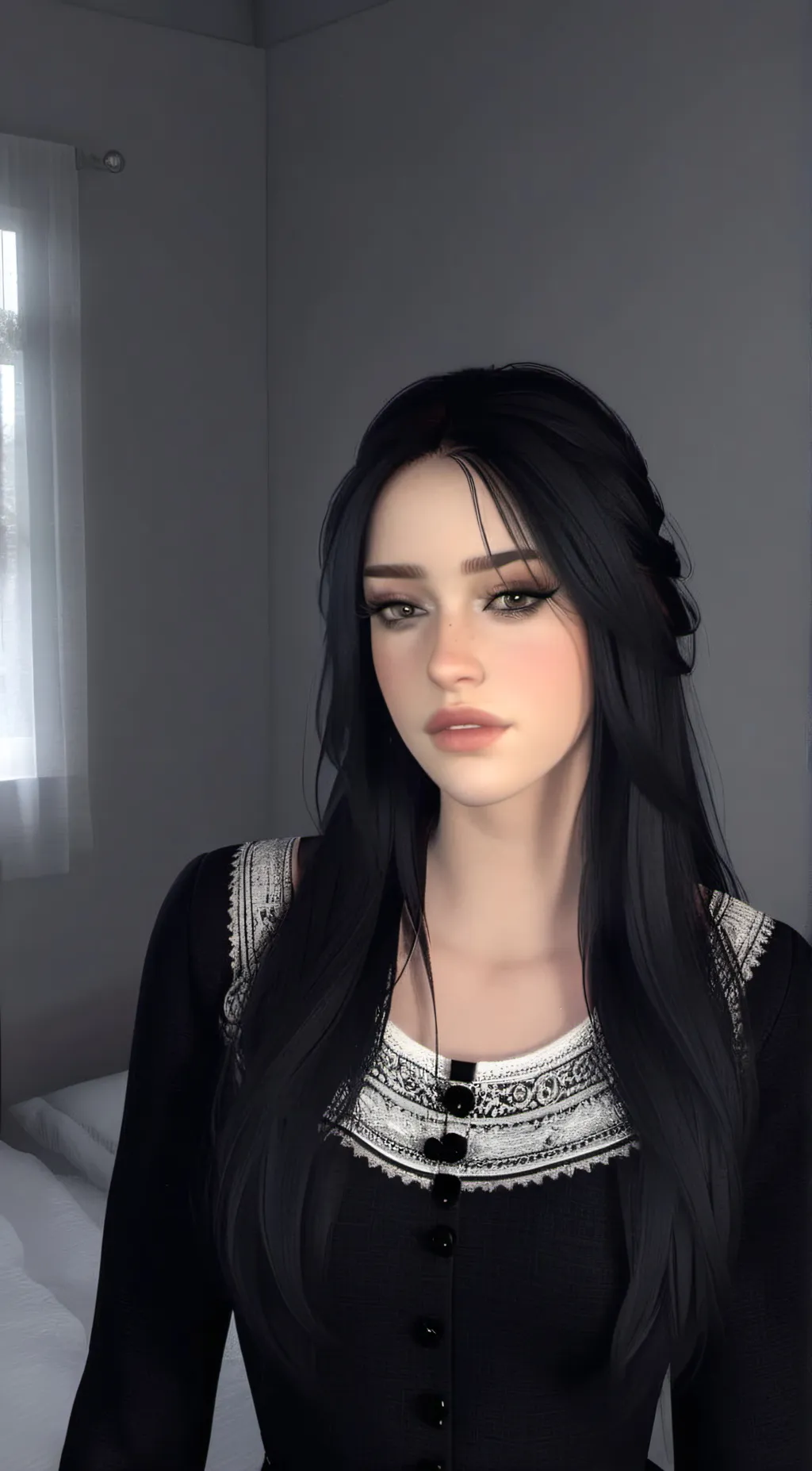 ai character: Nevada background