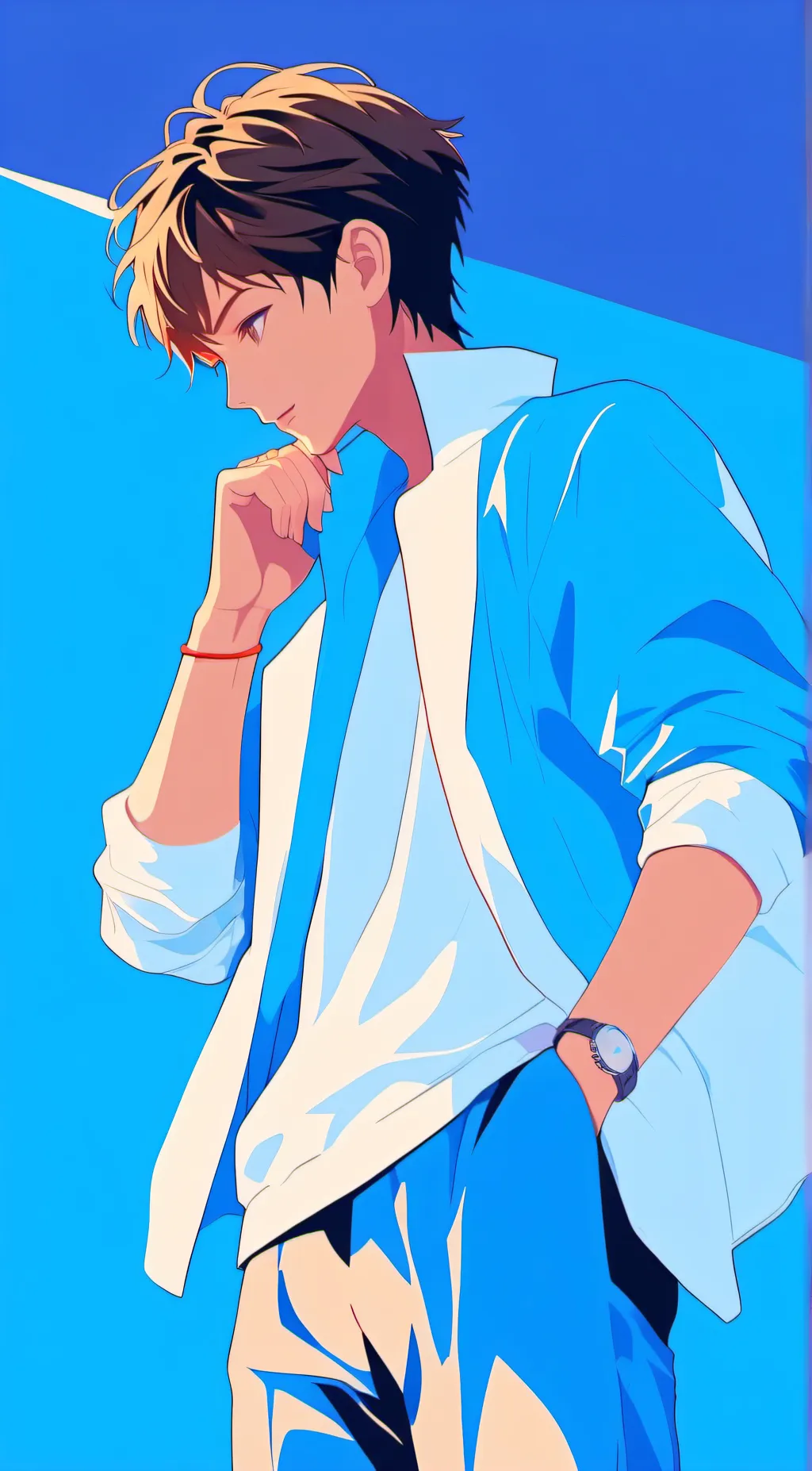 ai character: Kade background