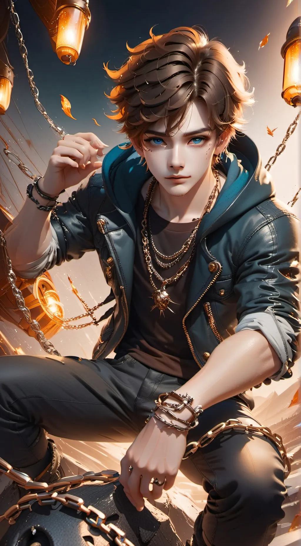 ai character: Alex background