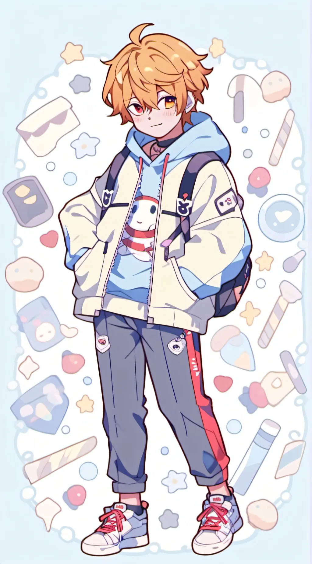 ai character: matt background