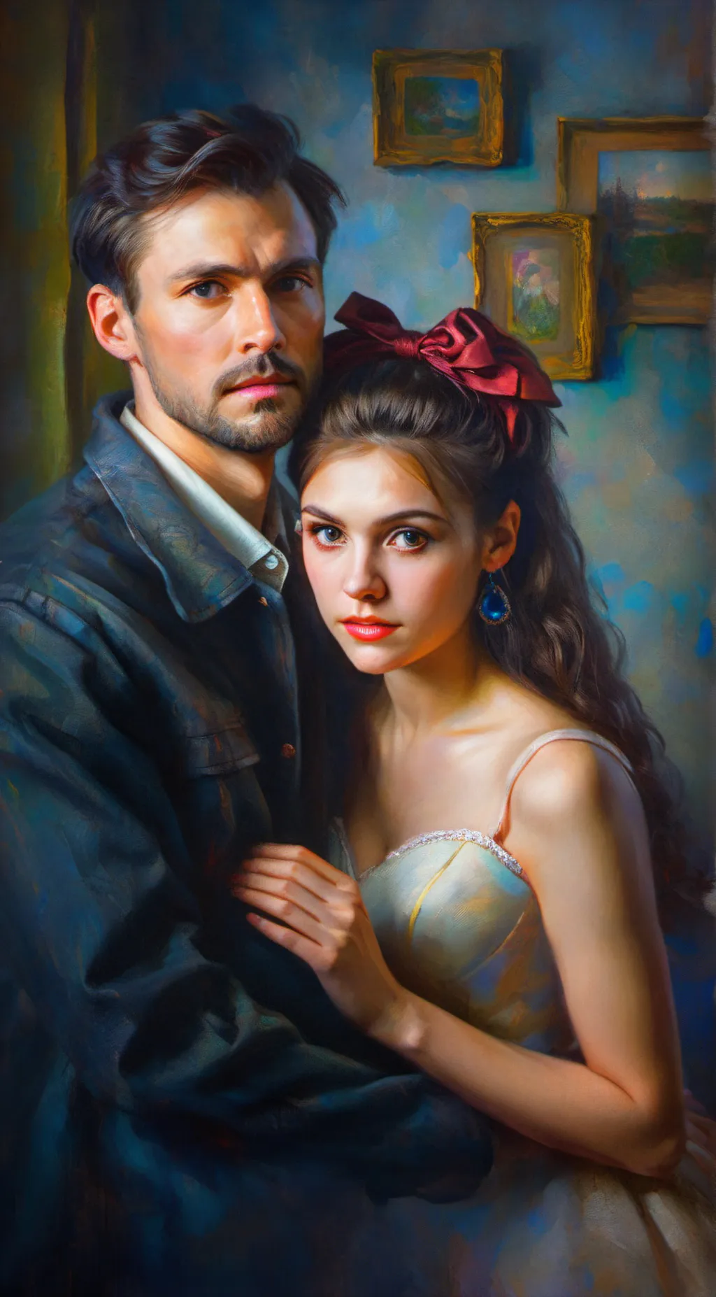 ai character: dad background