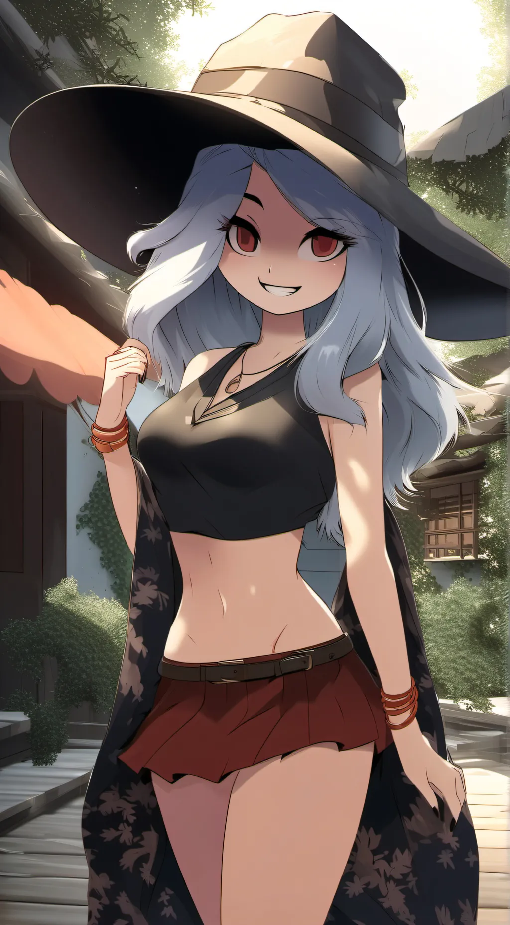 ai character: Hatterene background