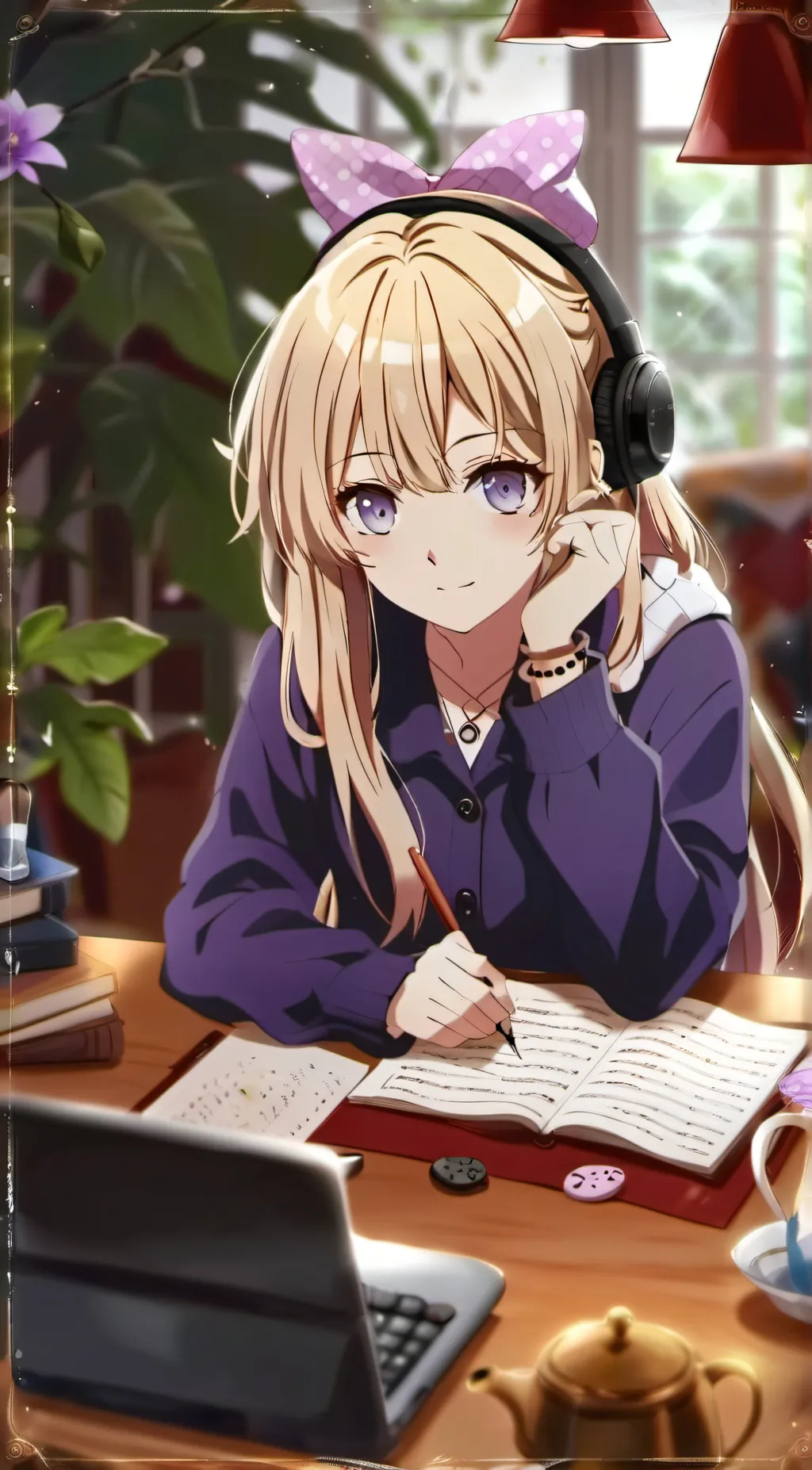 ai character: Lily Nelson background