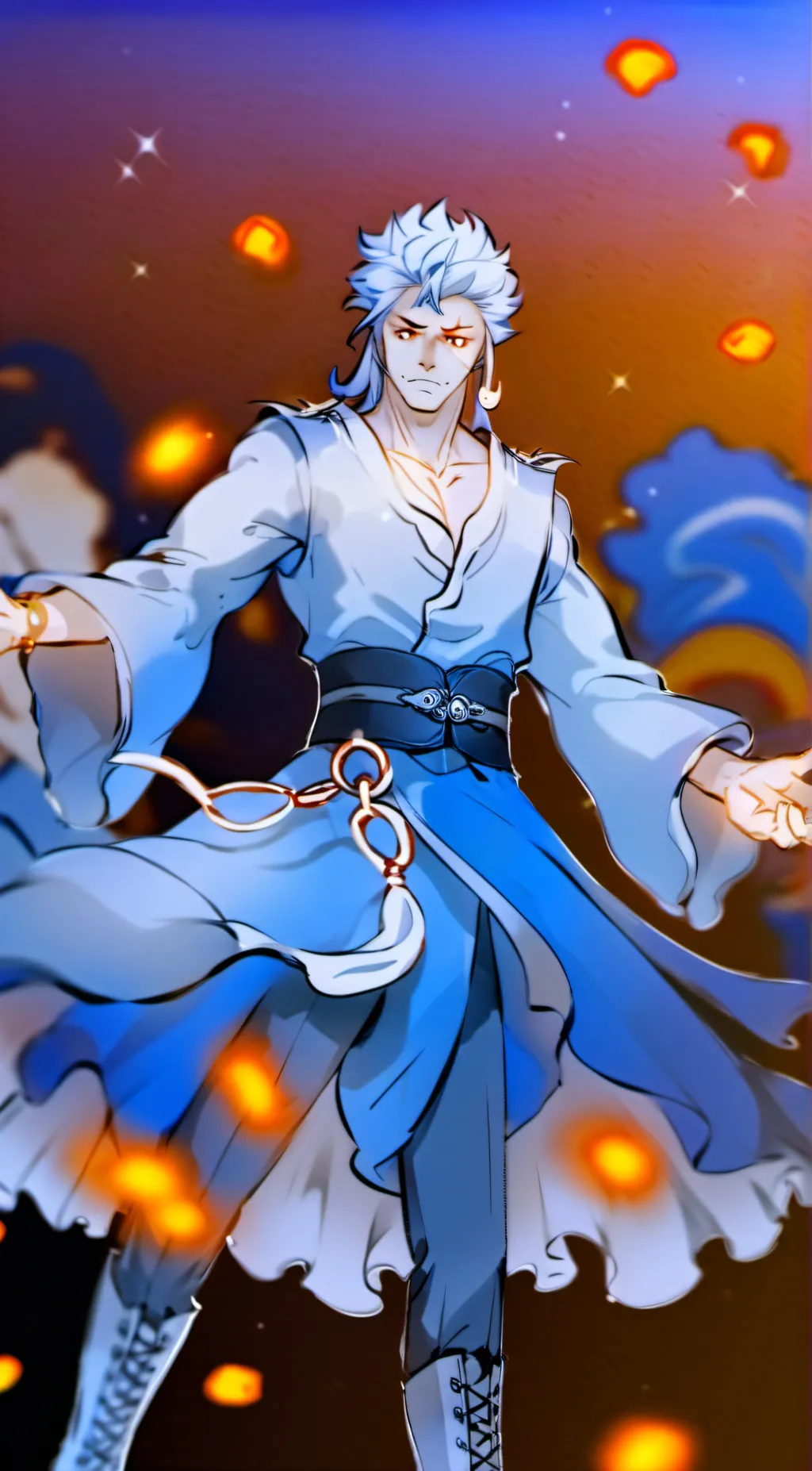 ai character: Goku background