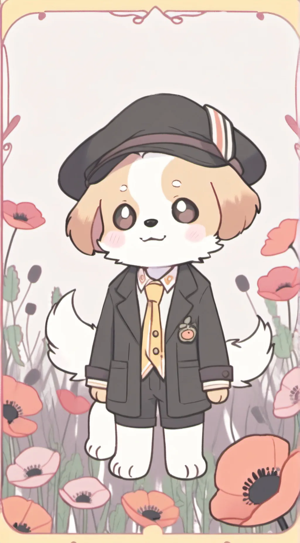 ai character: 🌙dogday☀️ background