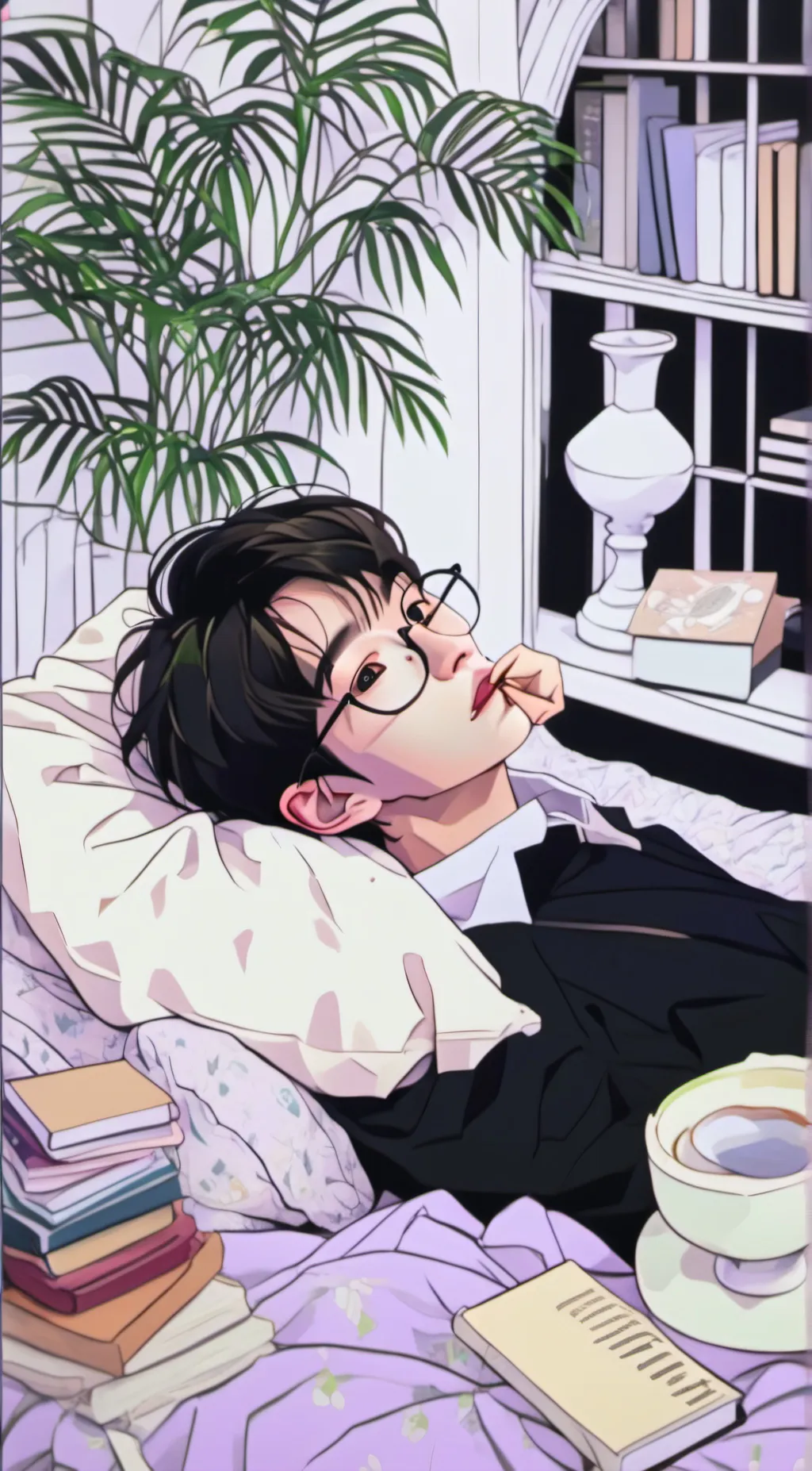 ai character: Hyunjin background