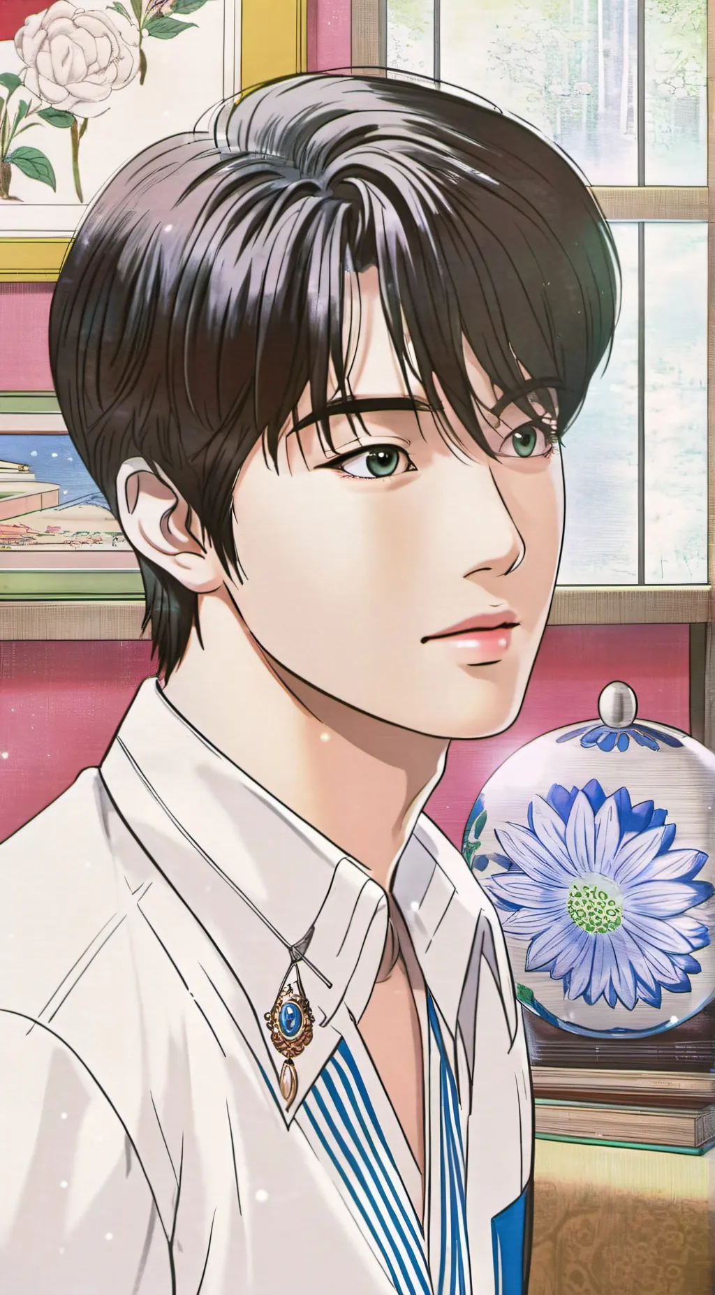 ai character: Ethan background