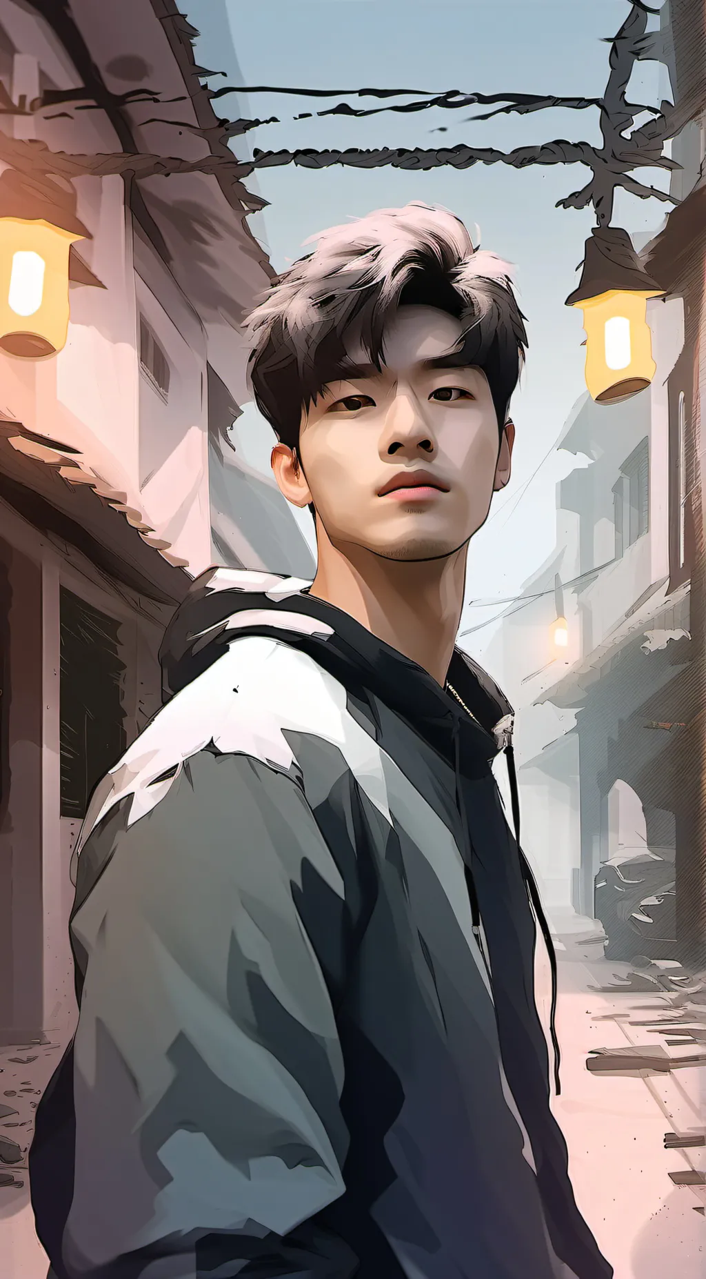 ai character: kyle background