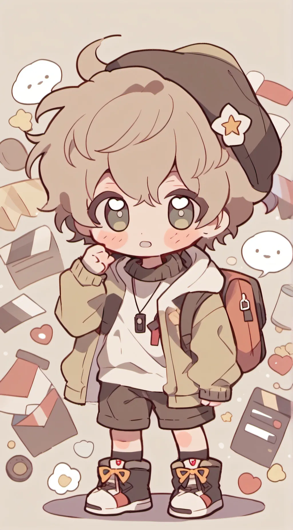 ai character: shout outs again background