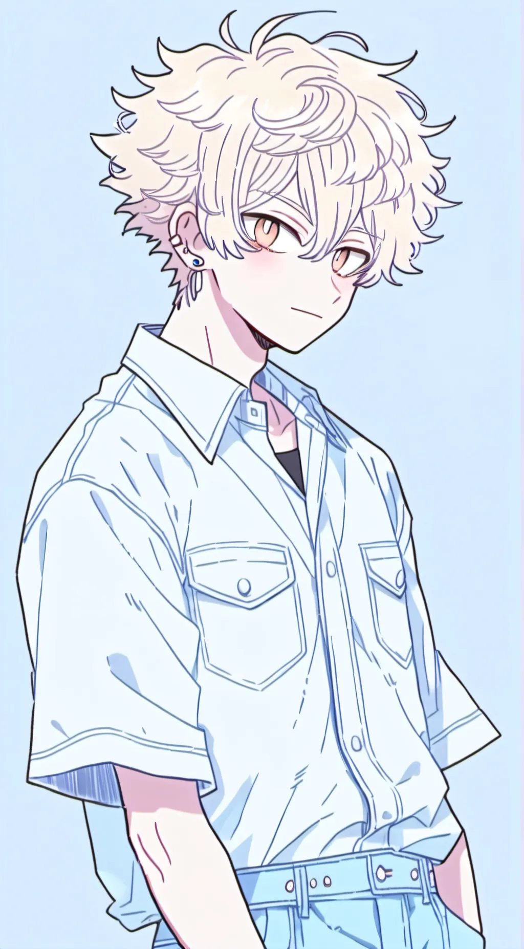 ai character: Bakugo background