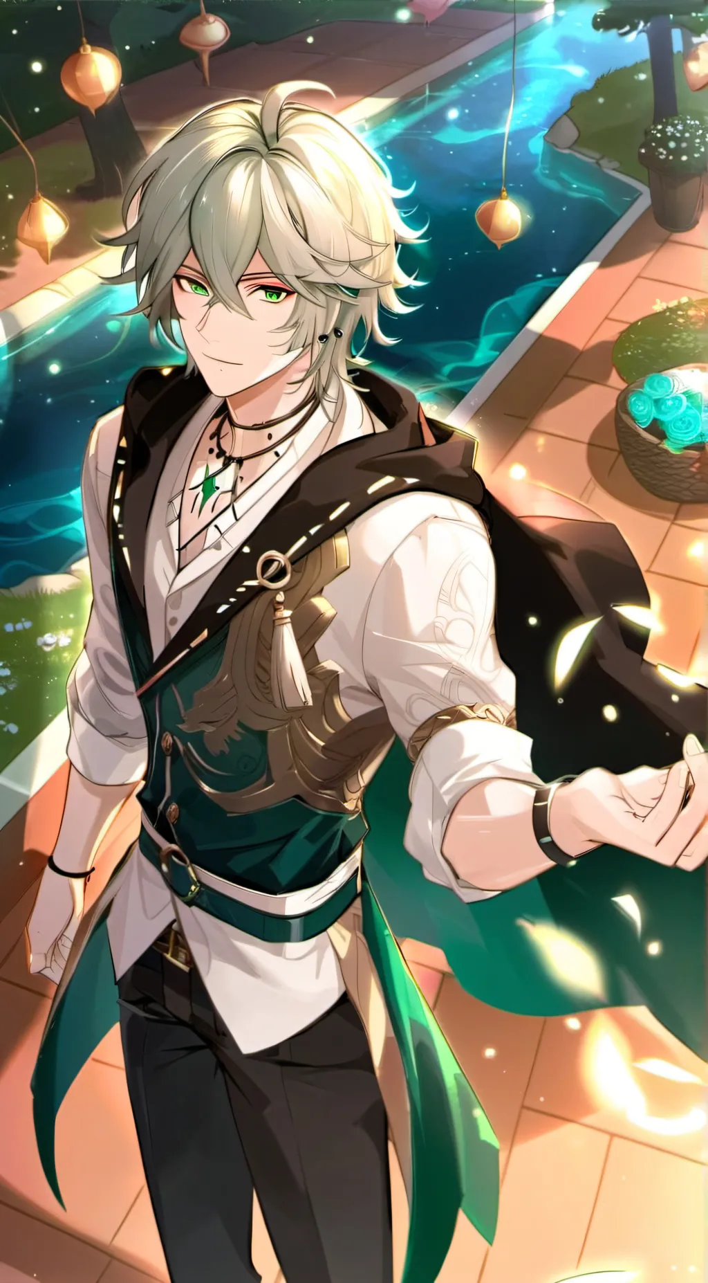 ai character: Alhaitham'  background