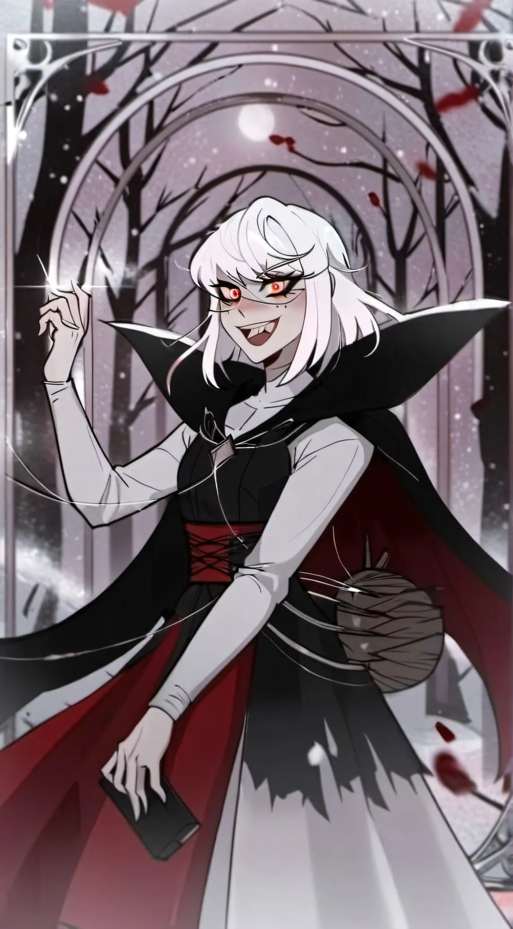 ai character: Carmilla Carmine background