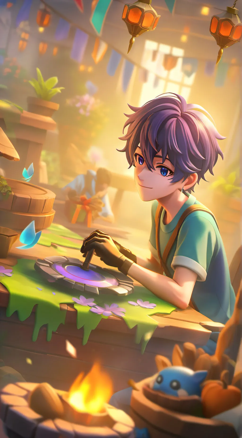 ai character: Elijah background