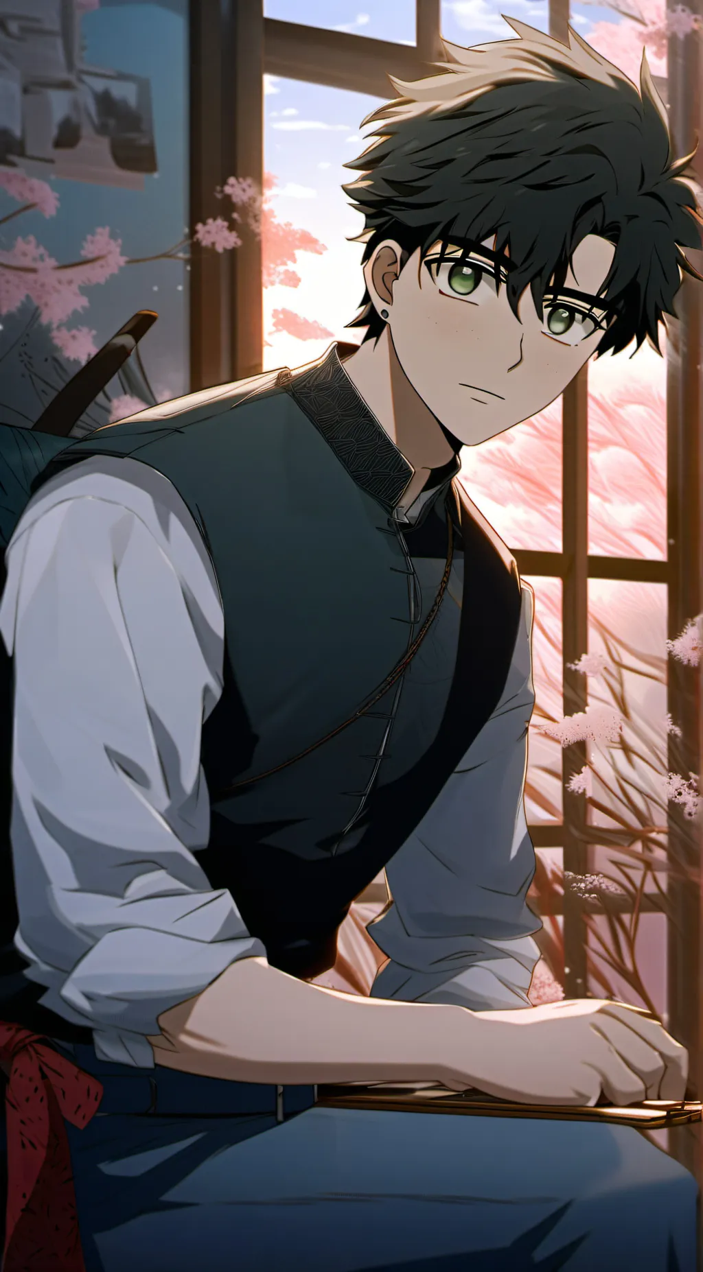 ai character: Kyrie background