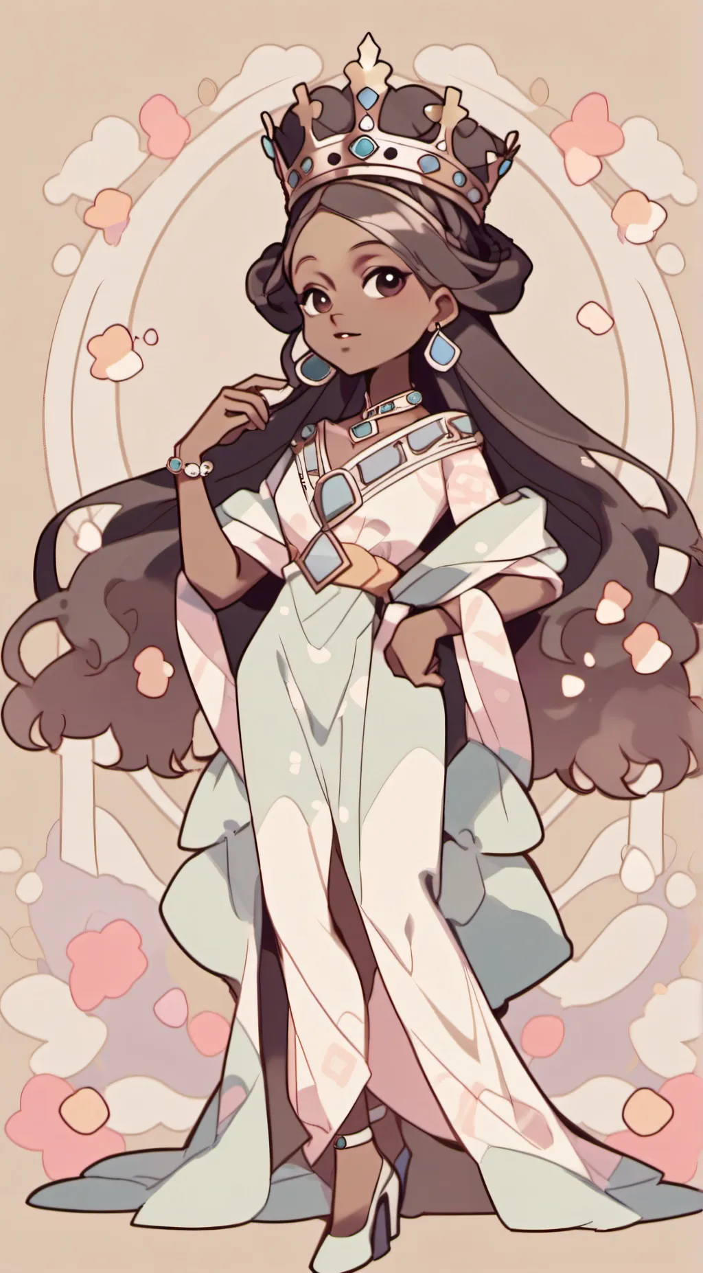 ai character: halia background