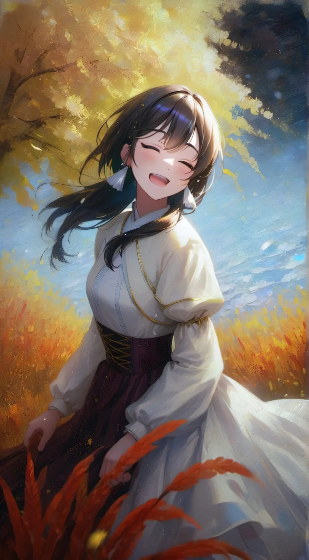 ai character: Ella background