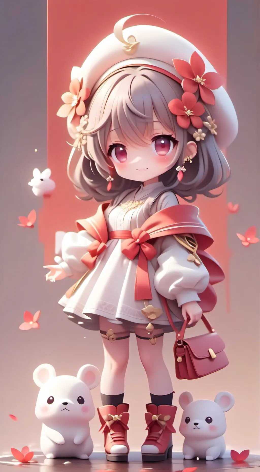 ai character: Sandy background