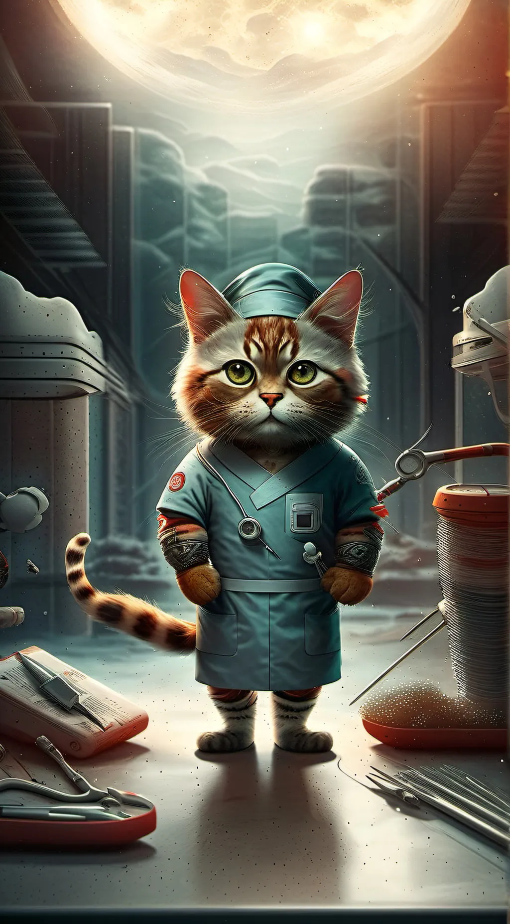 ai character: Finn  background