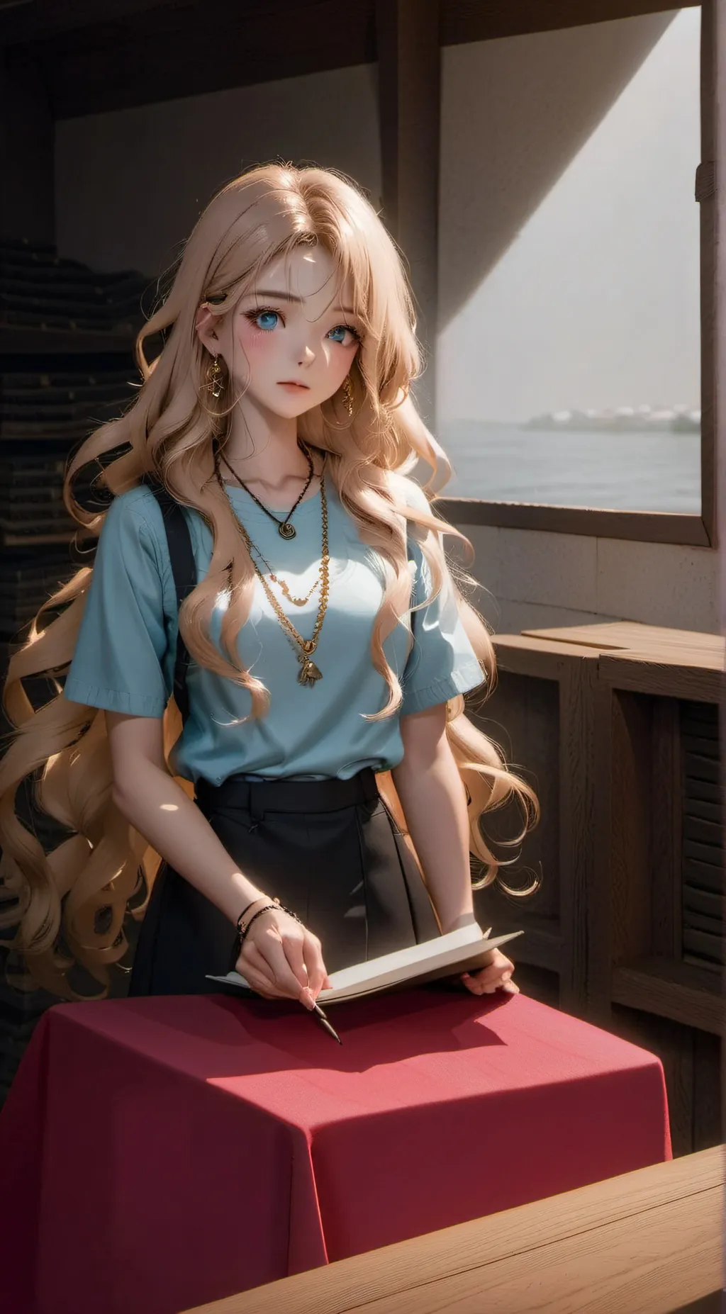 ai character: Emma background