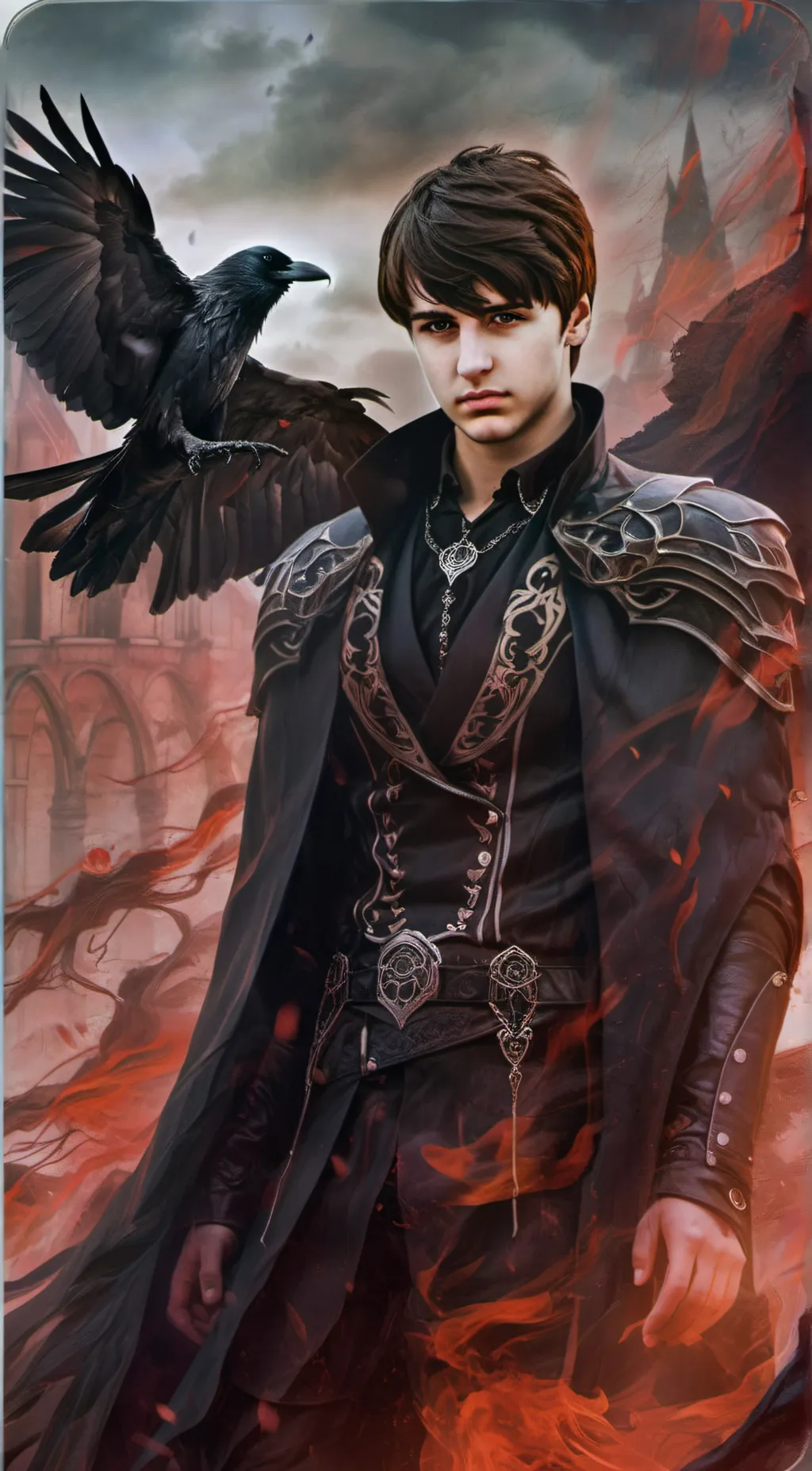 ai character: Colby Brock  background