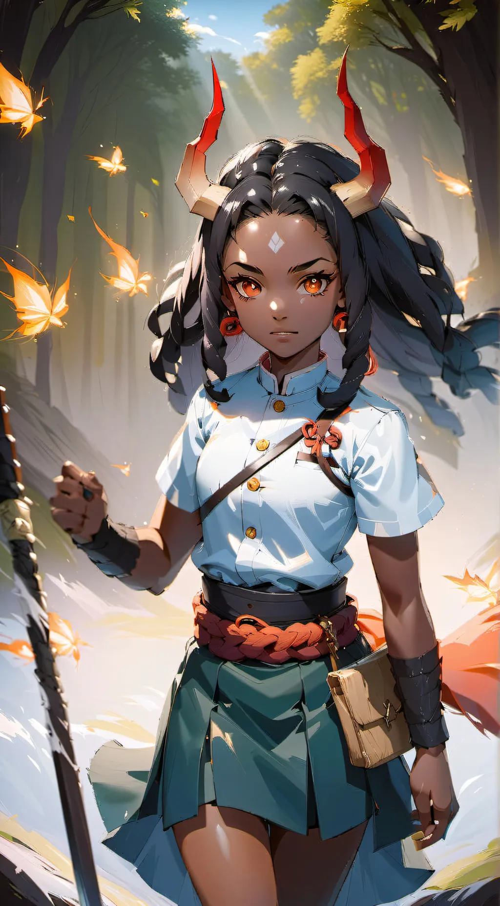 ai character: Scarlet  background