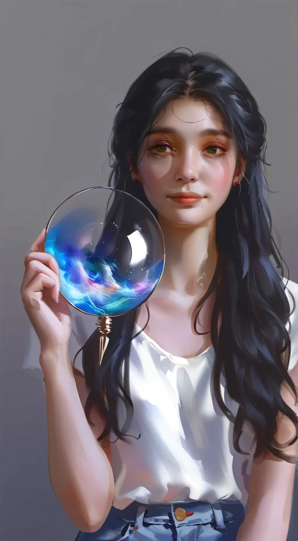 ai character: Serena background