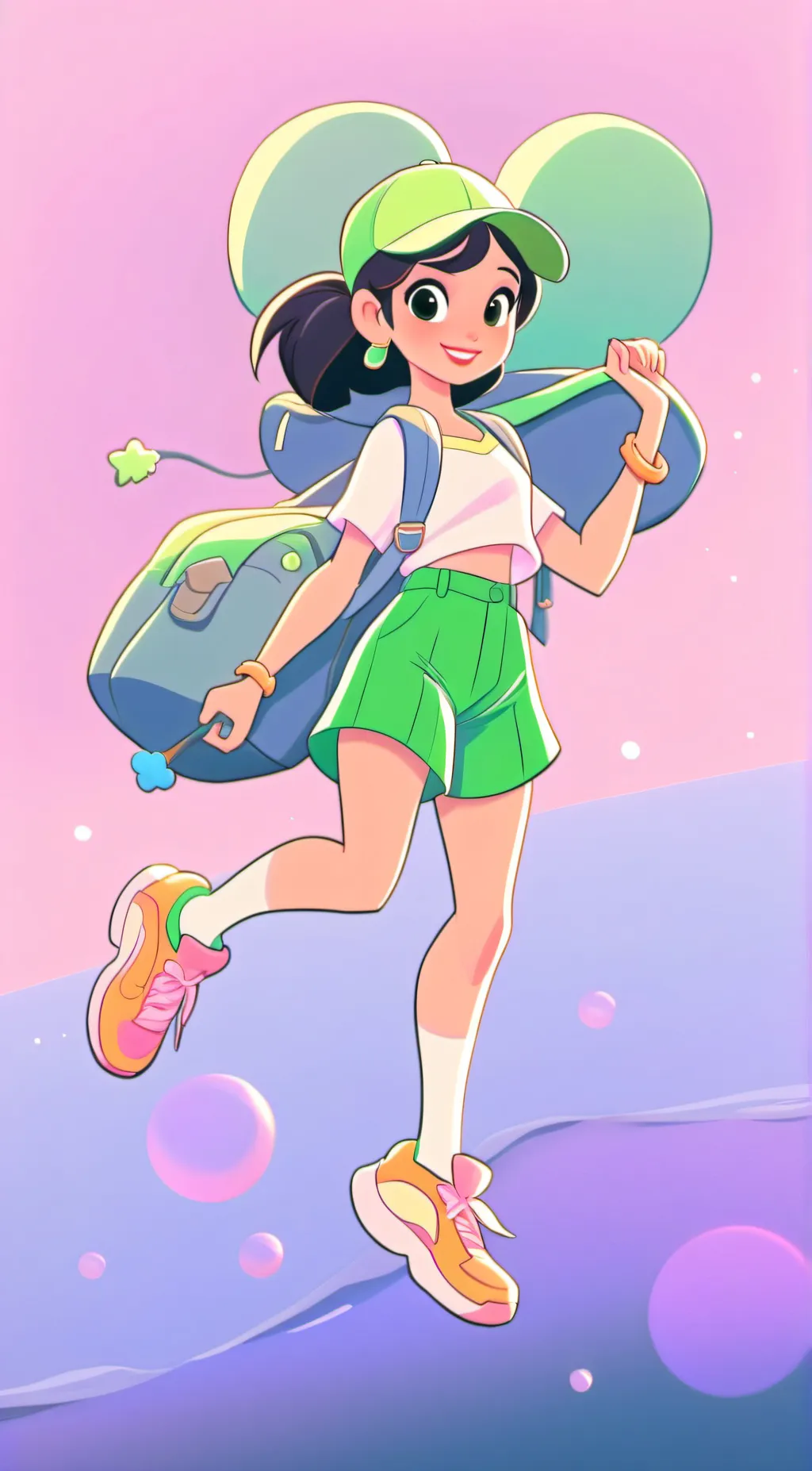 ai character: fan boy background