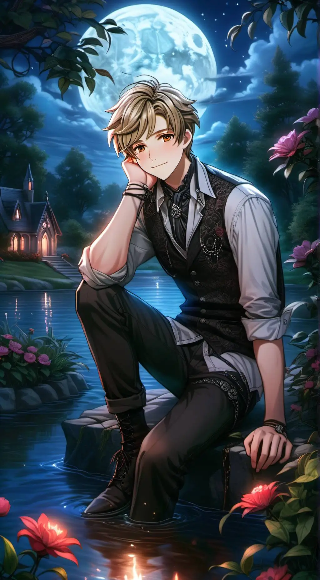 ai character: Viki background