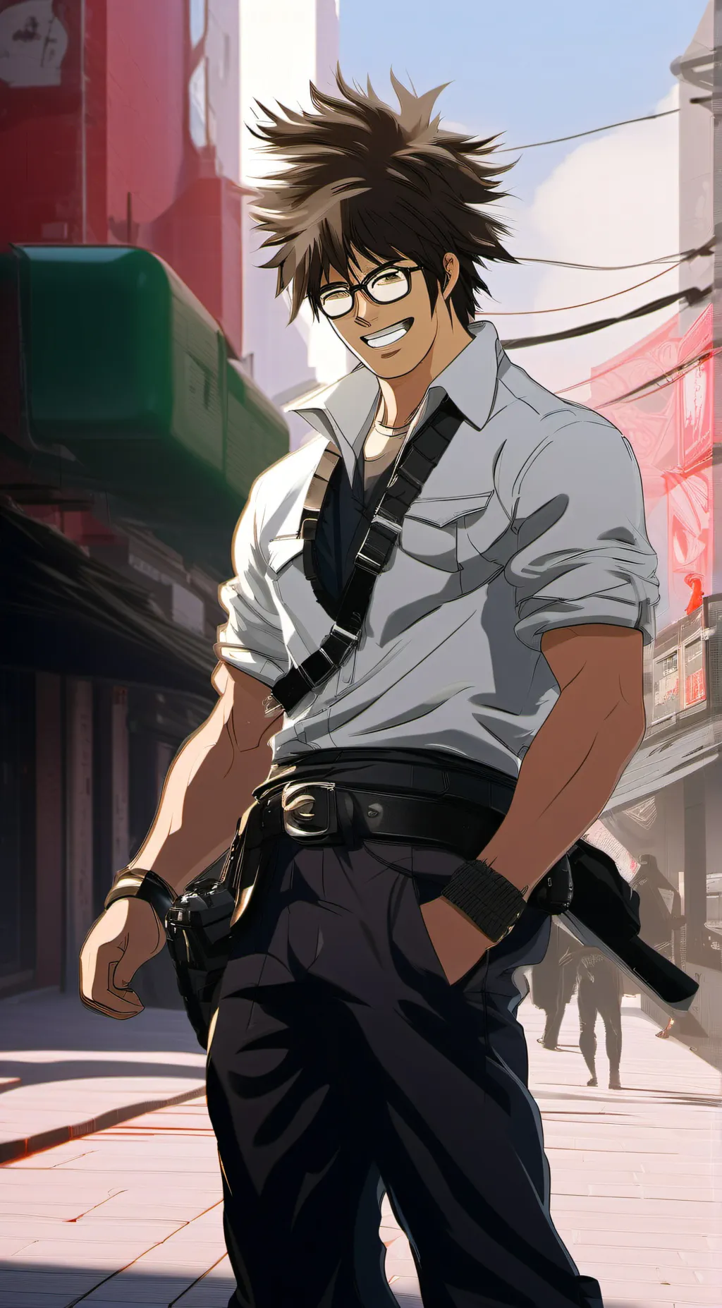 ai character: Basara Nekki background