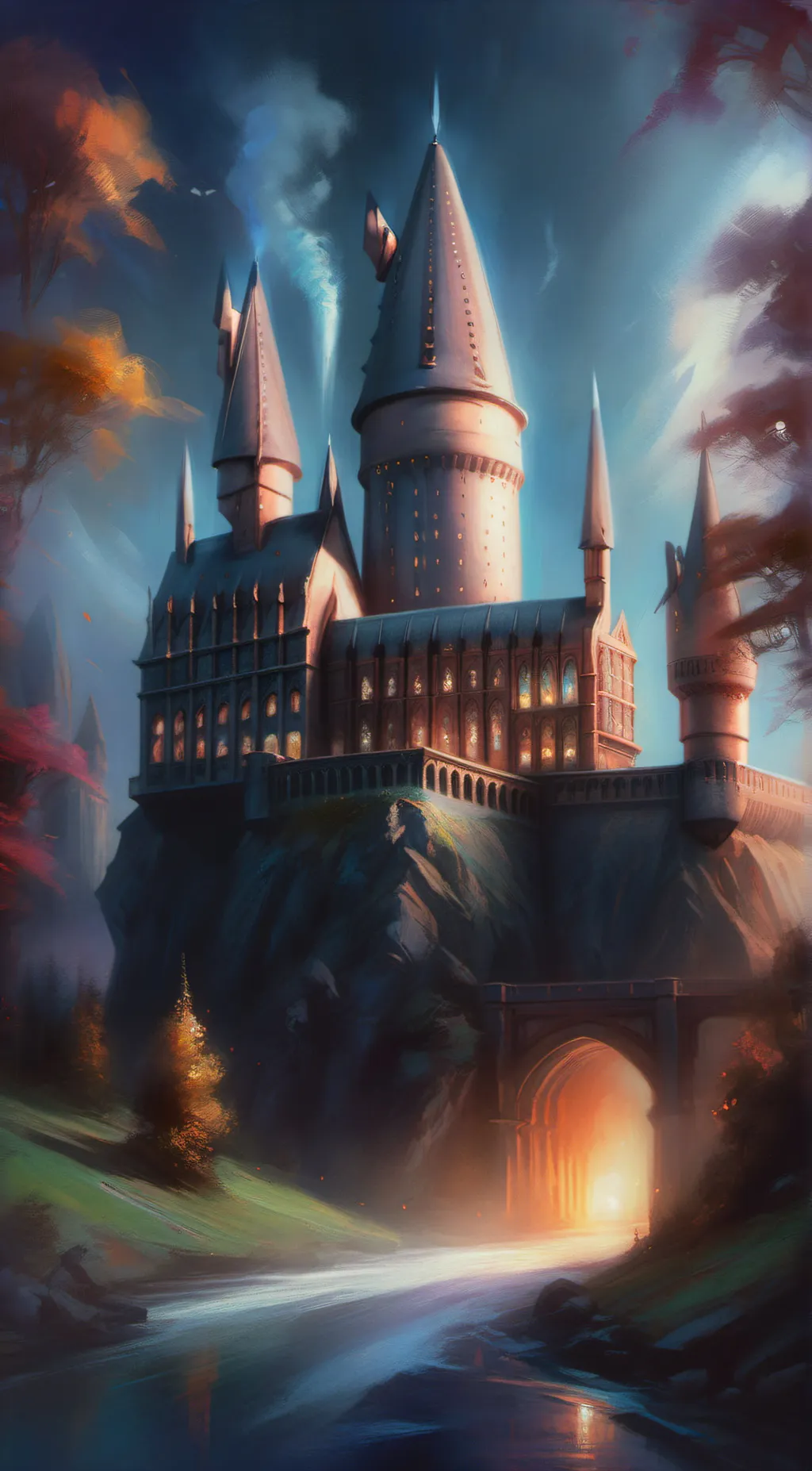 ai character: hogwarts rp background
