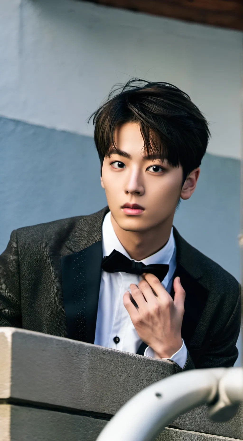 ai character: Jay Park  background