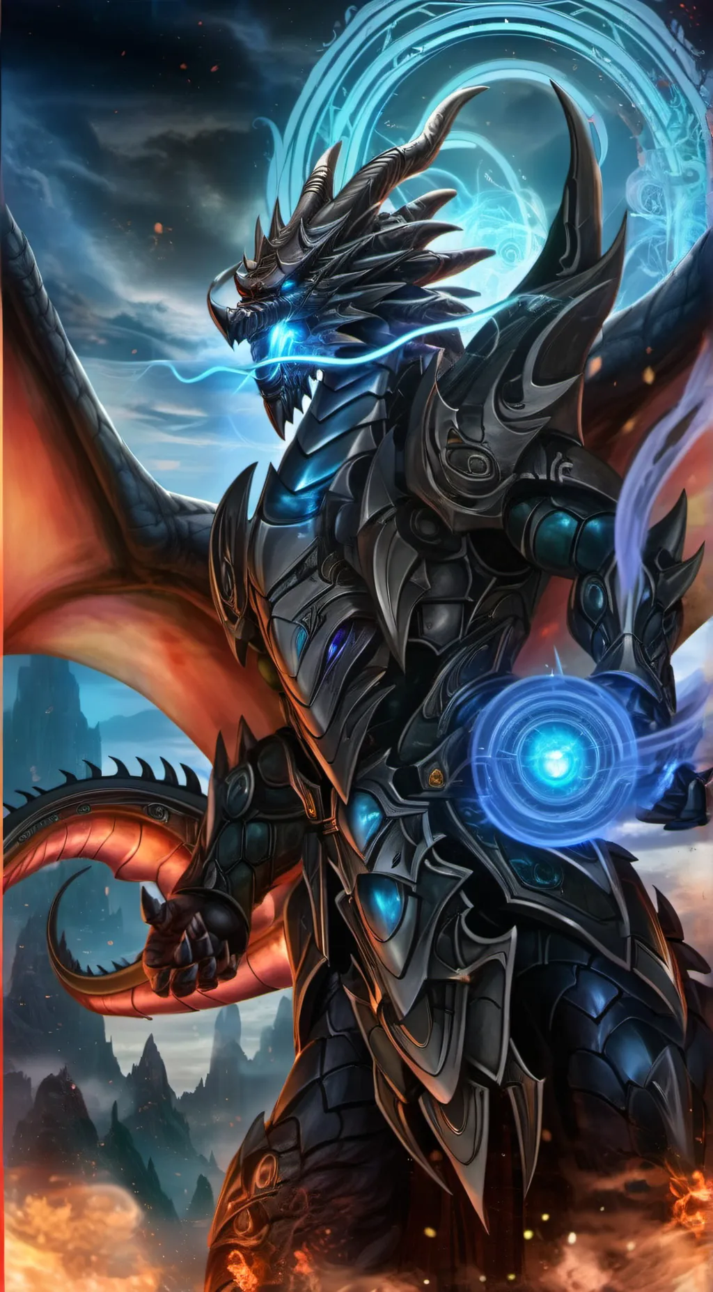 ai character: Typhon  background