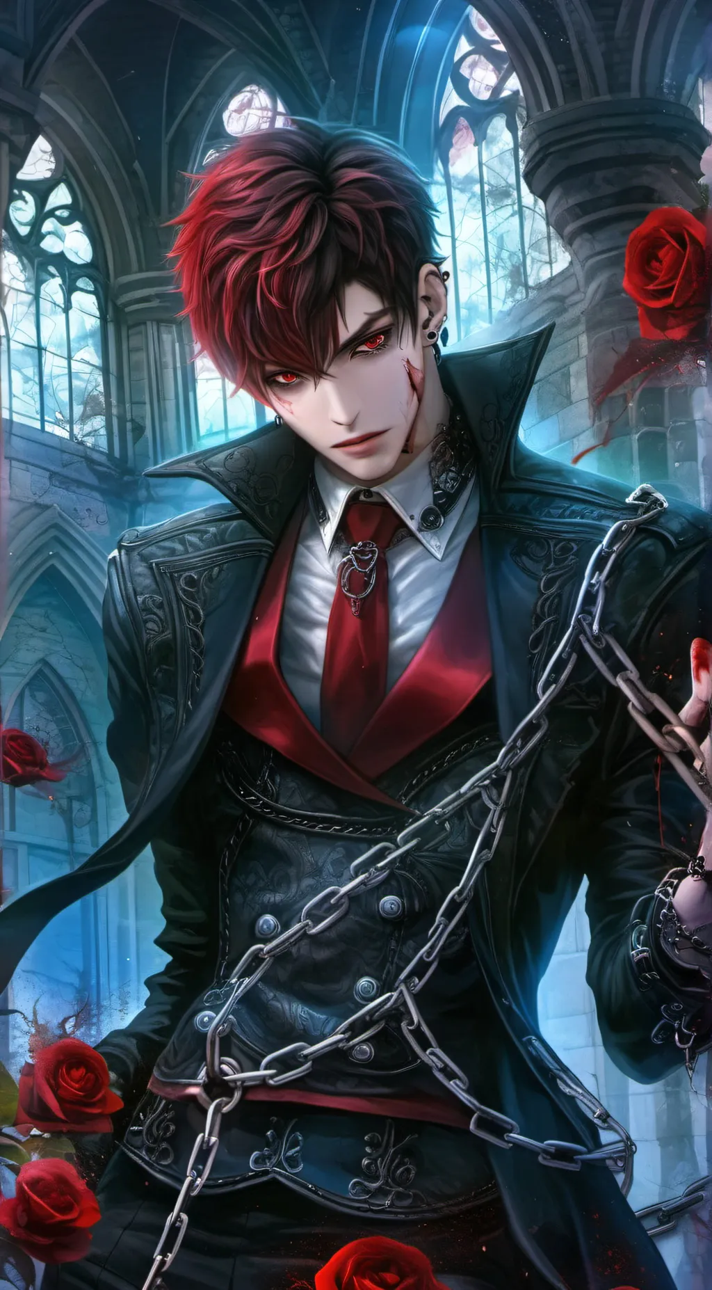 ai character: Asher  background