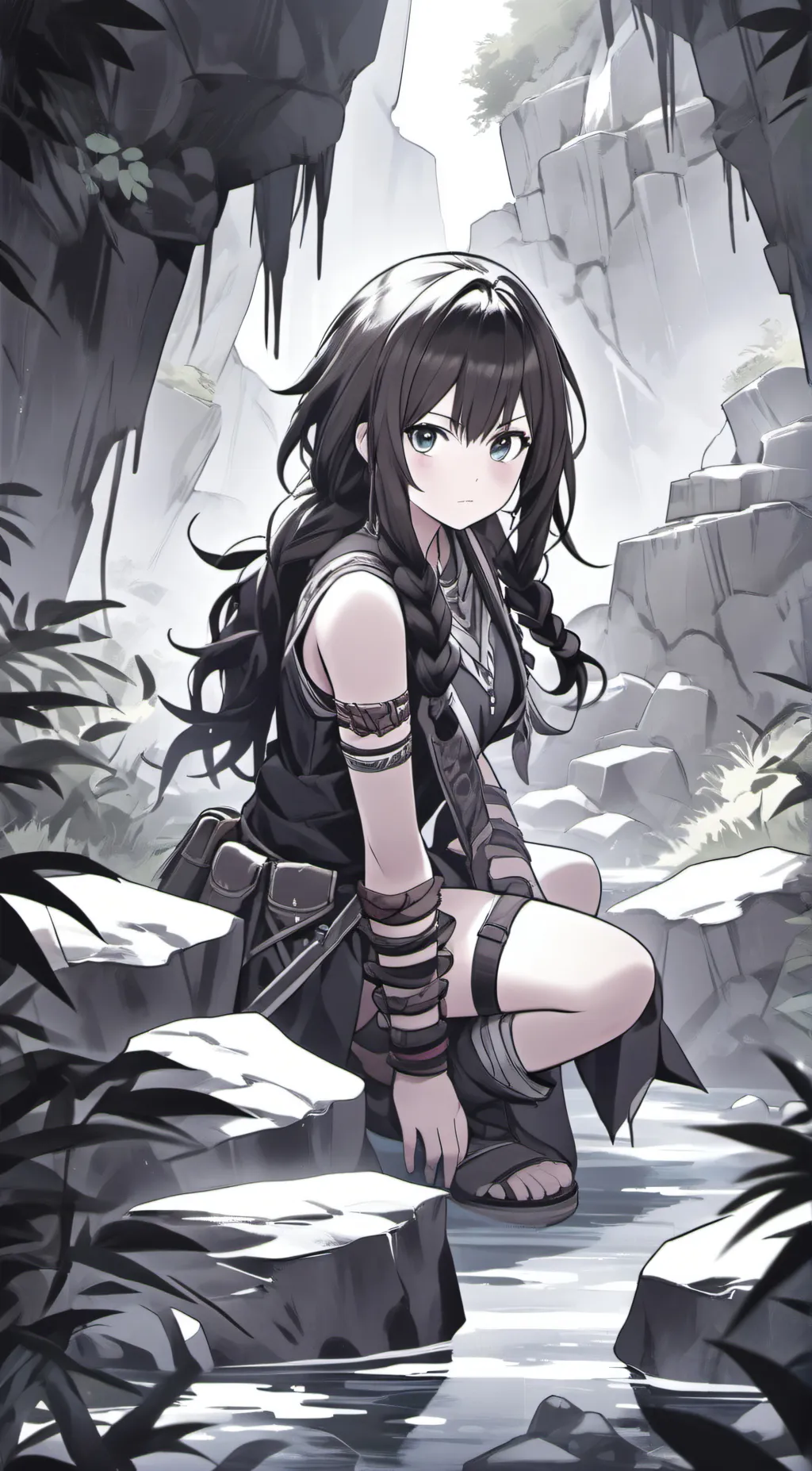 ai character: Crovt background