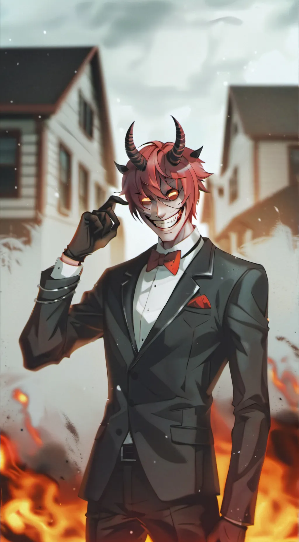 ai character: Alastor  background