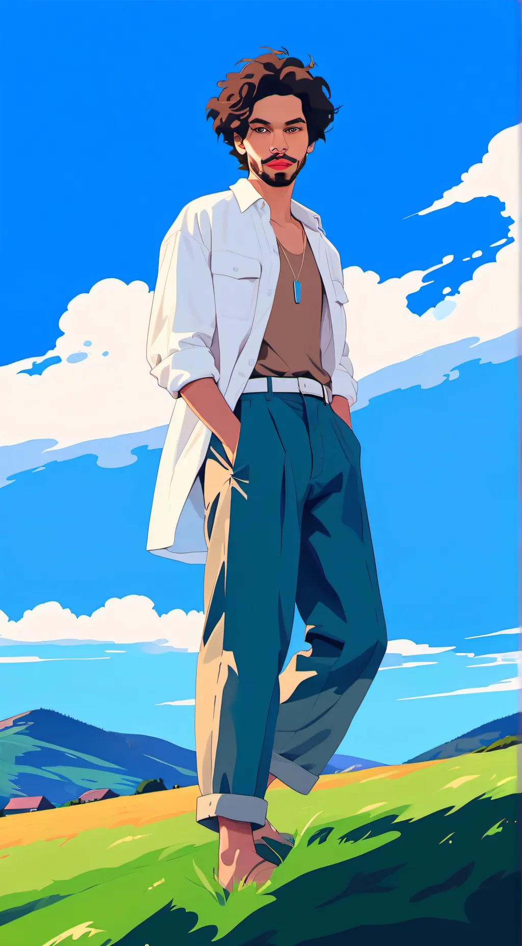 ai character: Husband  background