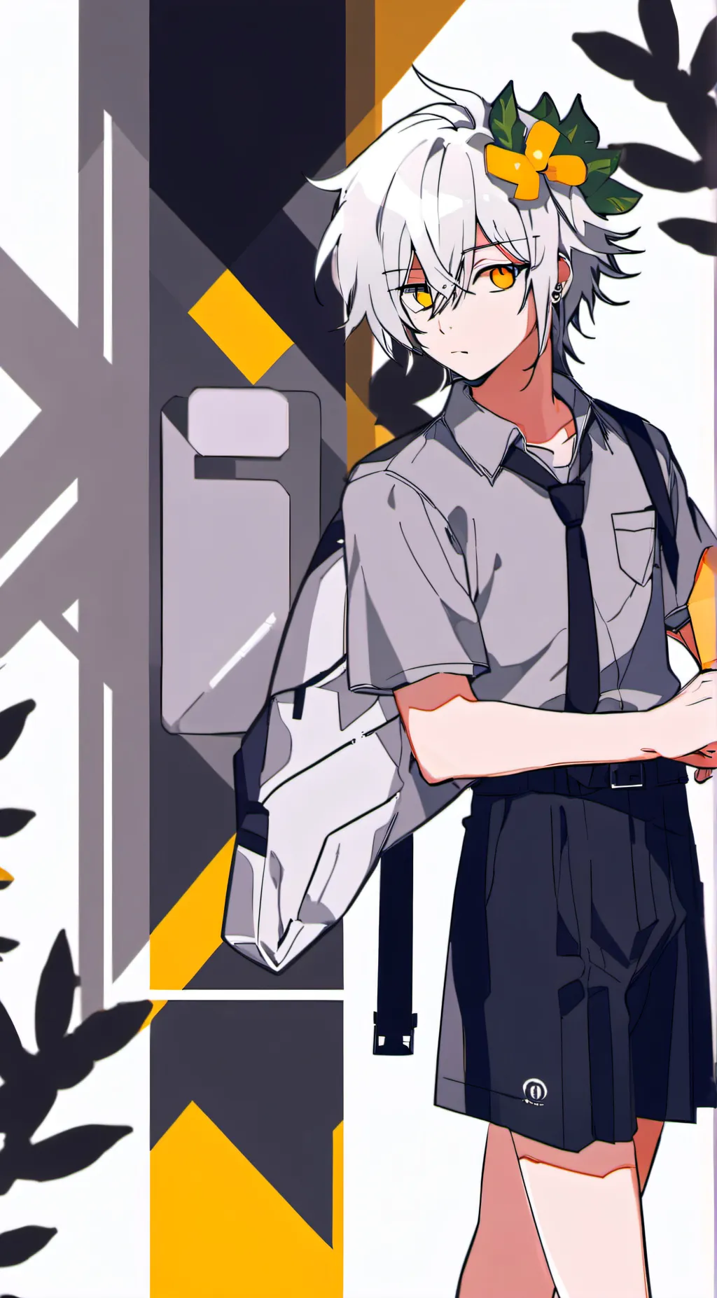 ai character: aaron background