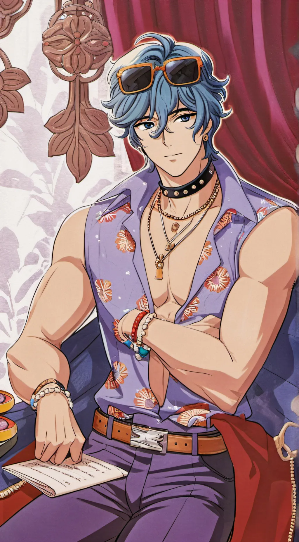 ai character: Andrew background